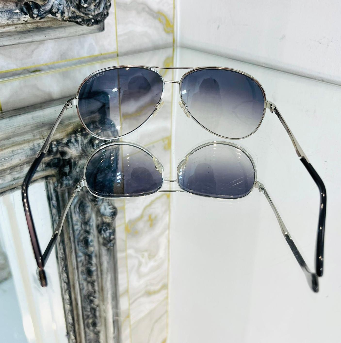 Tom Ford Charles Aviator Sunglasses 1