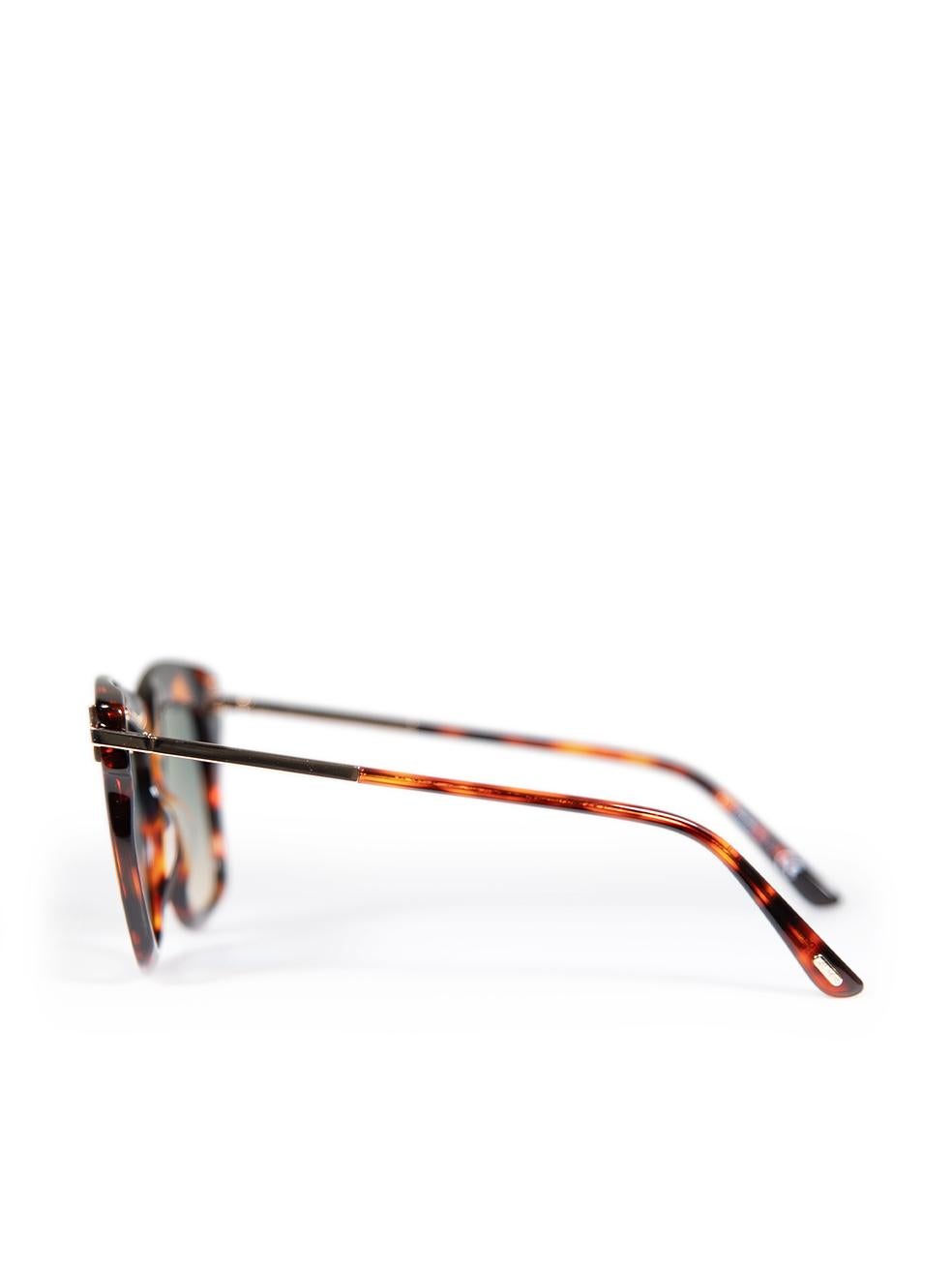 Tom Ford Coloured Havana Tortoiseshell Dasha Sunglasses For Sale 1