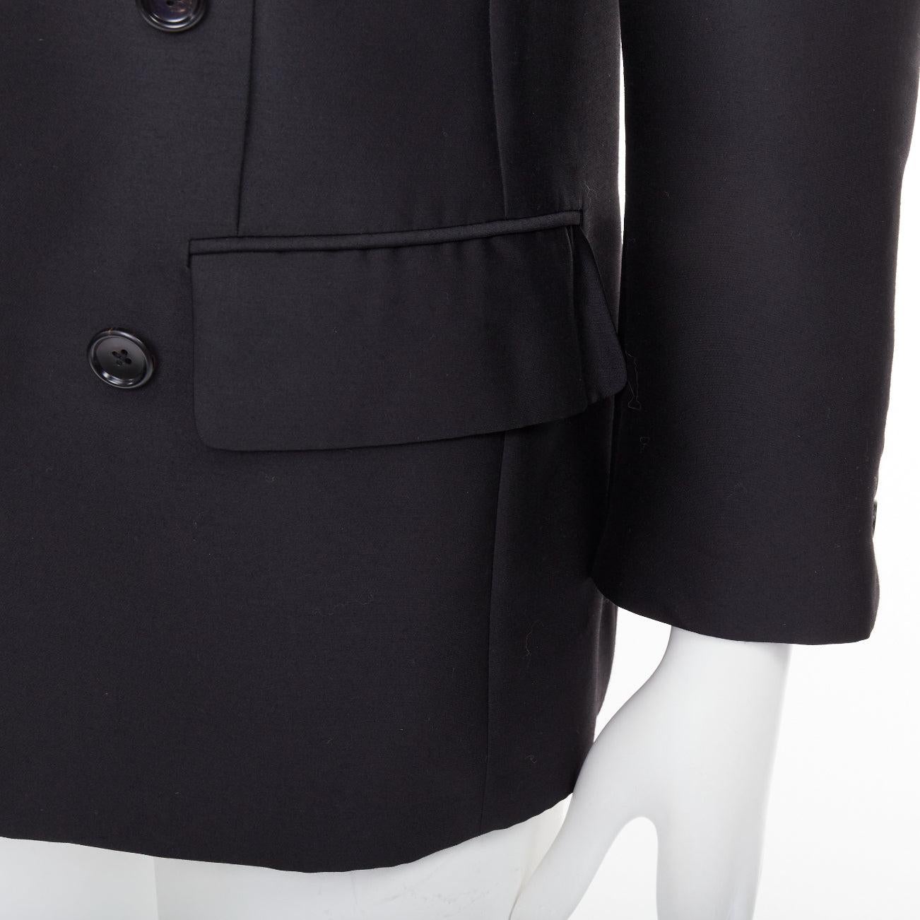 TOM FORD Cooper schwarzer Wollsamt mit Revers, doppelreihig, Smoking-Blazer IT54 XXL im Angebot 3
