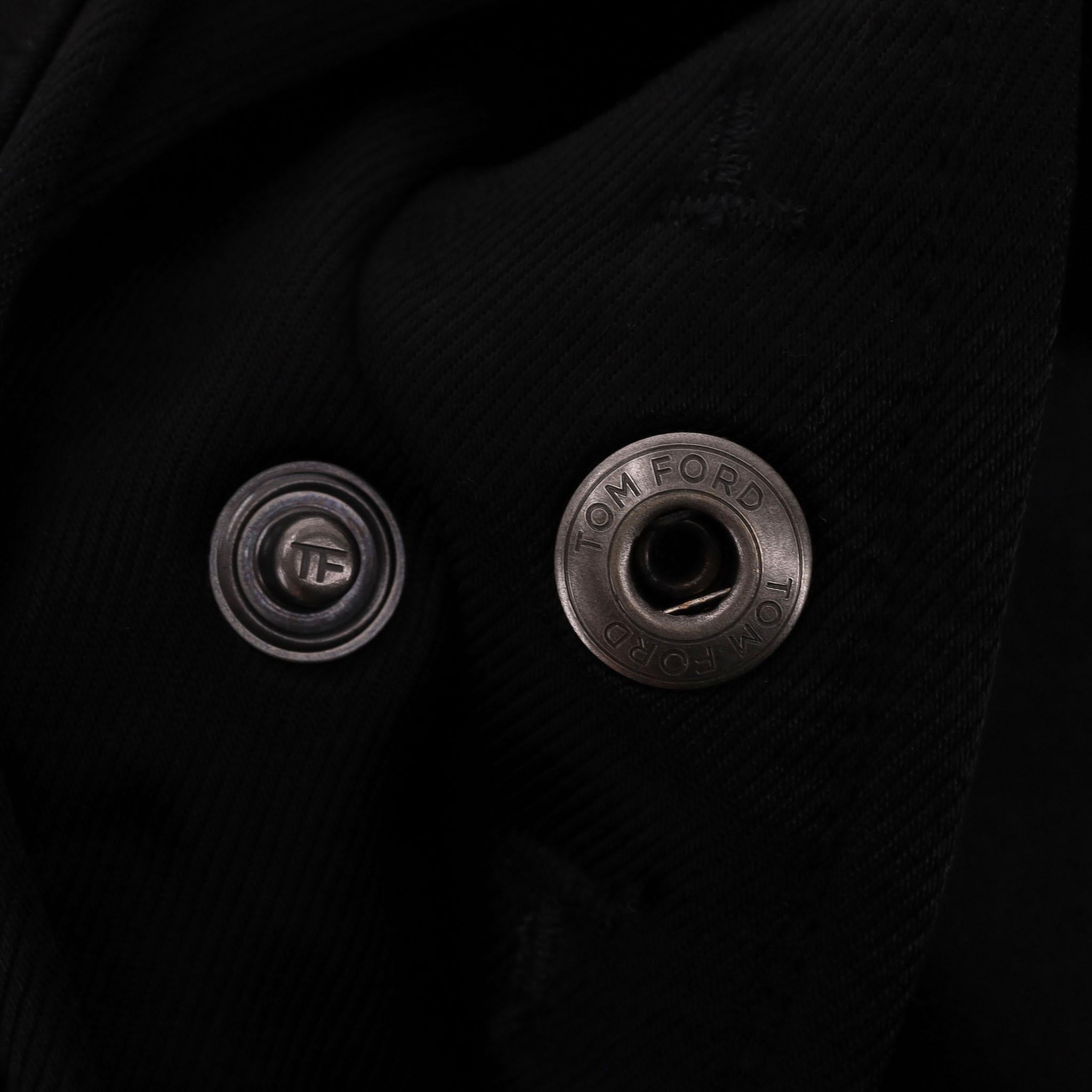 Men's Tom Ford Cotton Peacoat Jacket