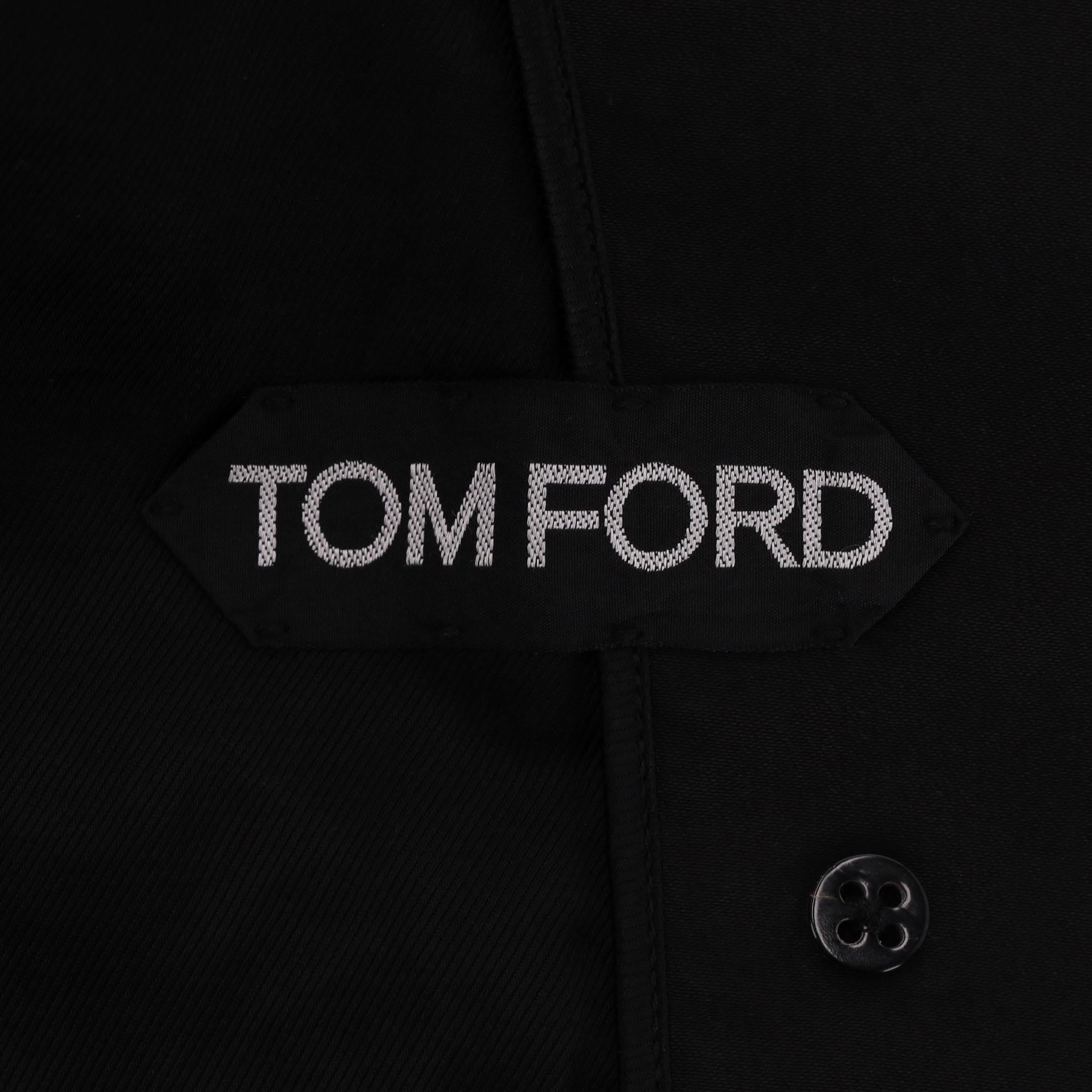 Tom Ford Cotton Peacoat Jacket 1
