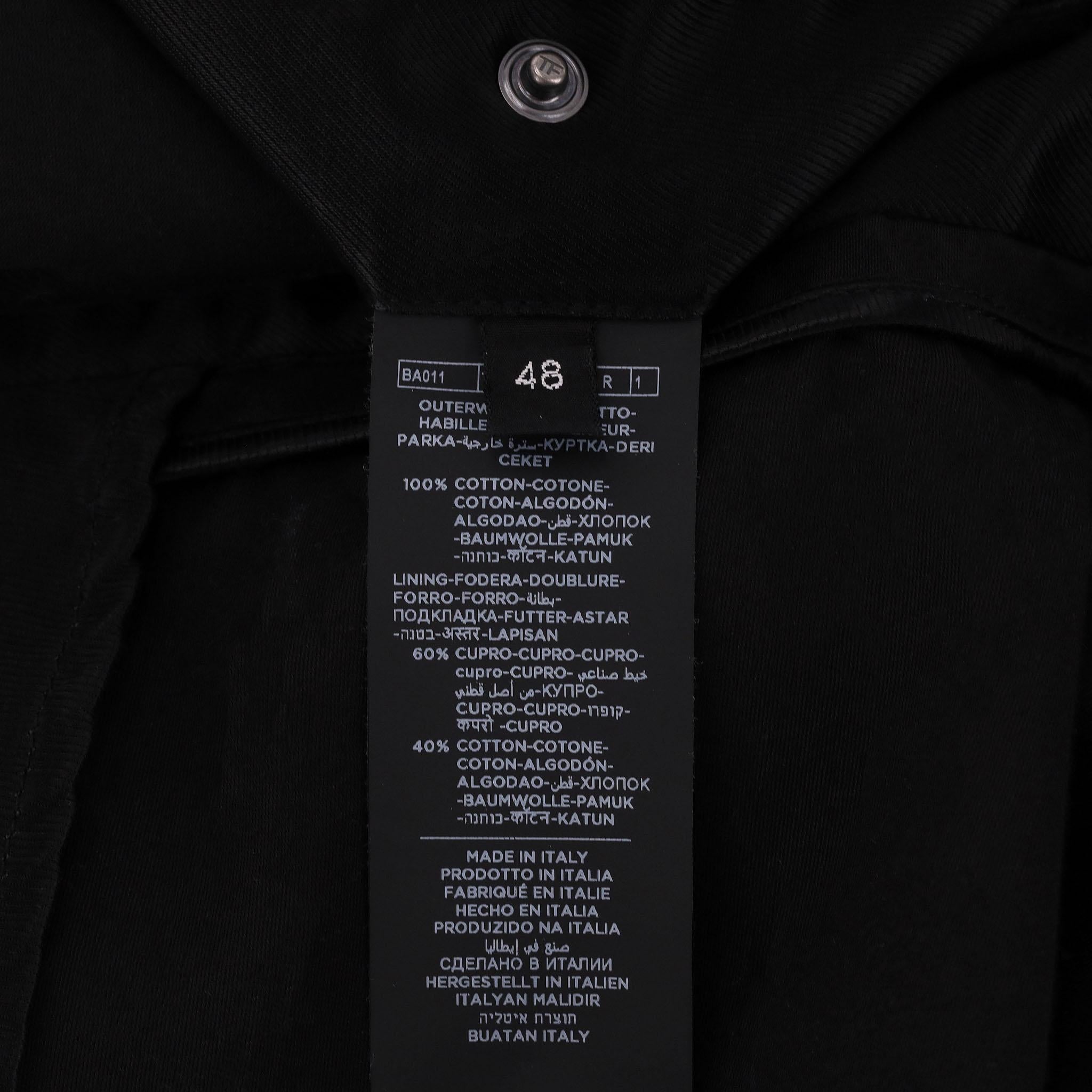 Tom Ford Cotton Peacoat Jacket 2