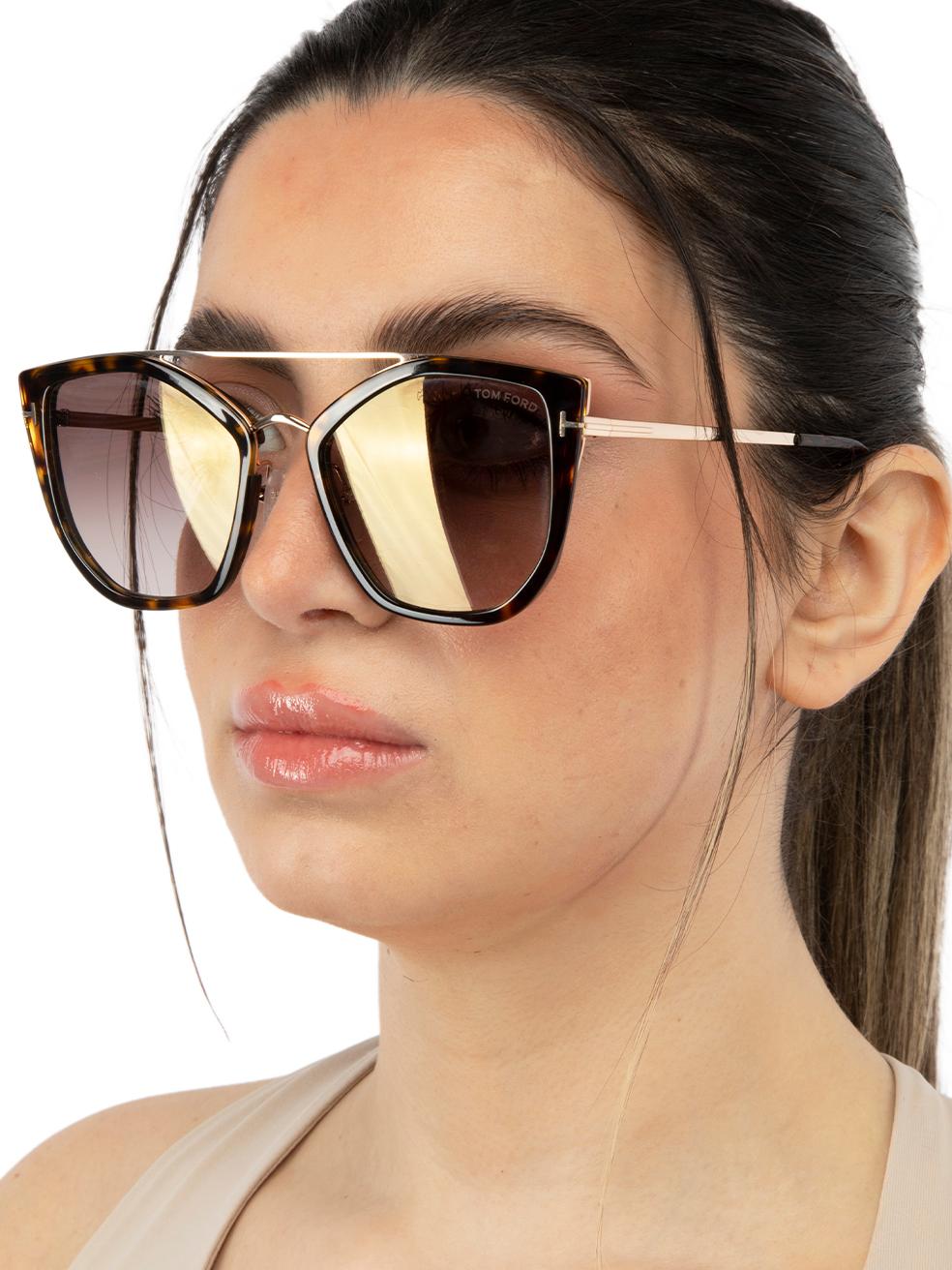 CONDITION is New with tags on this brand new Tom Ford designer item. This item comes with original packaging.
 
 
 
 Details
 
 
 Model: FT0648
 
 Dark Havana
 
 Acetate
 
 Cat Eye Sunglasses
 
 Brown Gradient Lens
 
 Full-Rim
 
 100% UV protection
