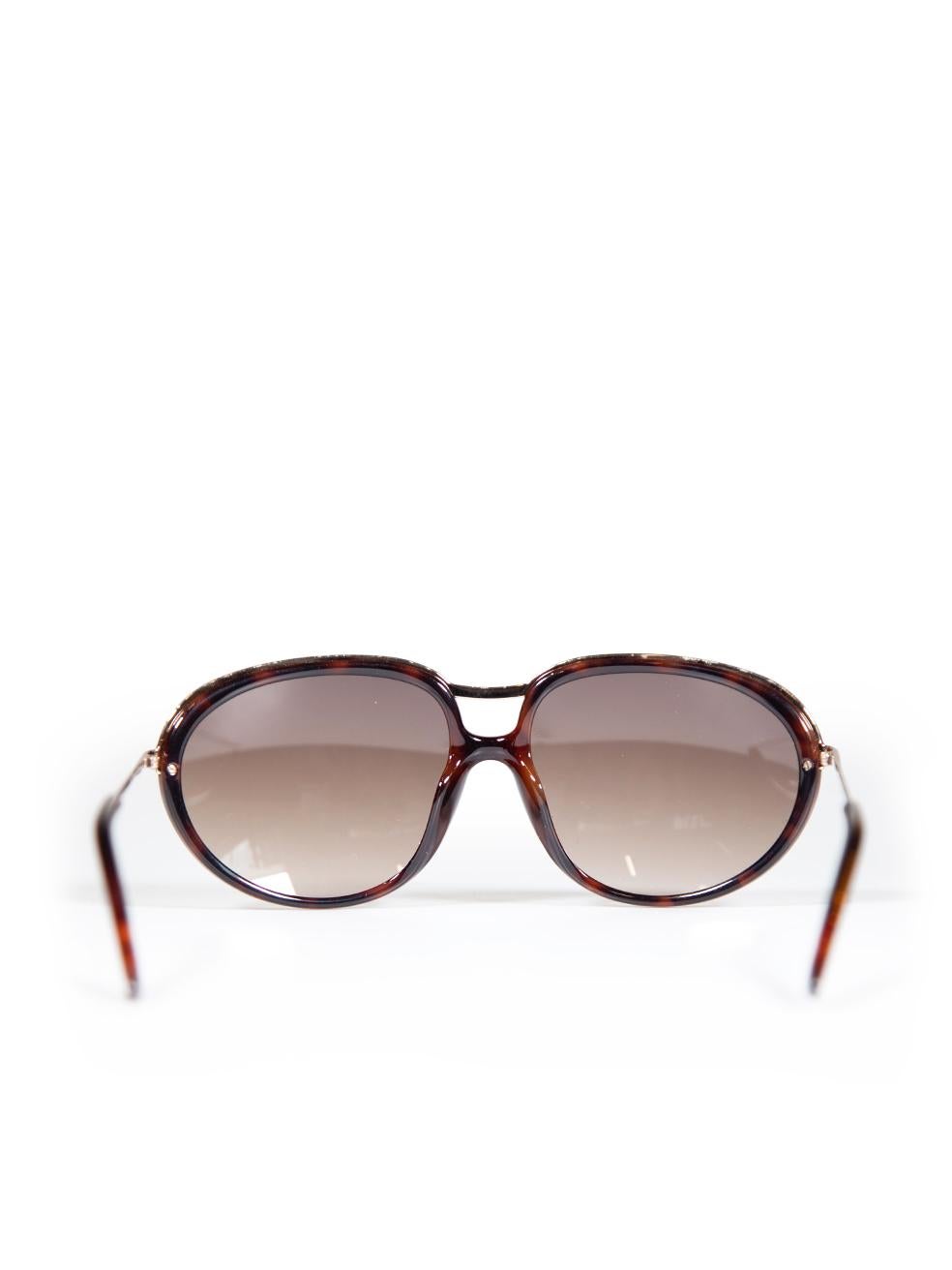 Women's Tom Ford Dark Havana Gradient Sunglasses For Sale