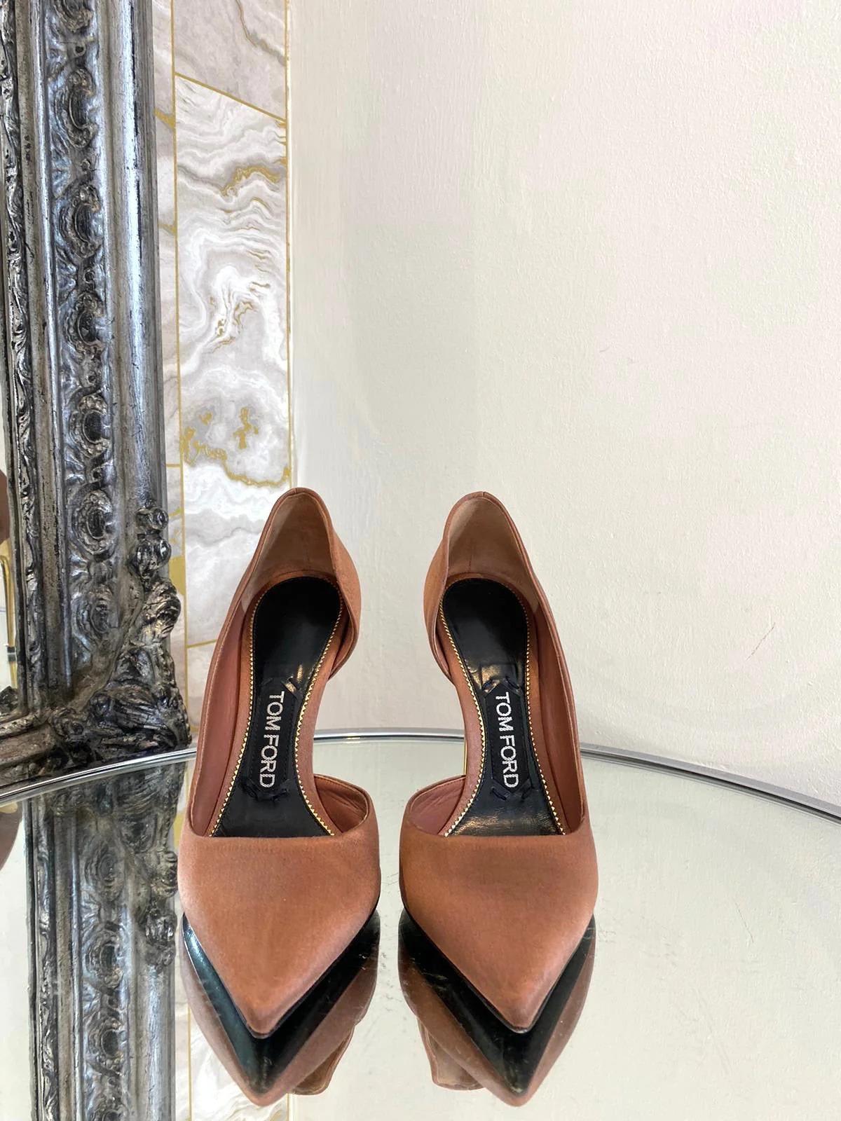 Women's Tom Ford D'Orsay Satin Heels For Sale