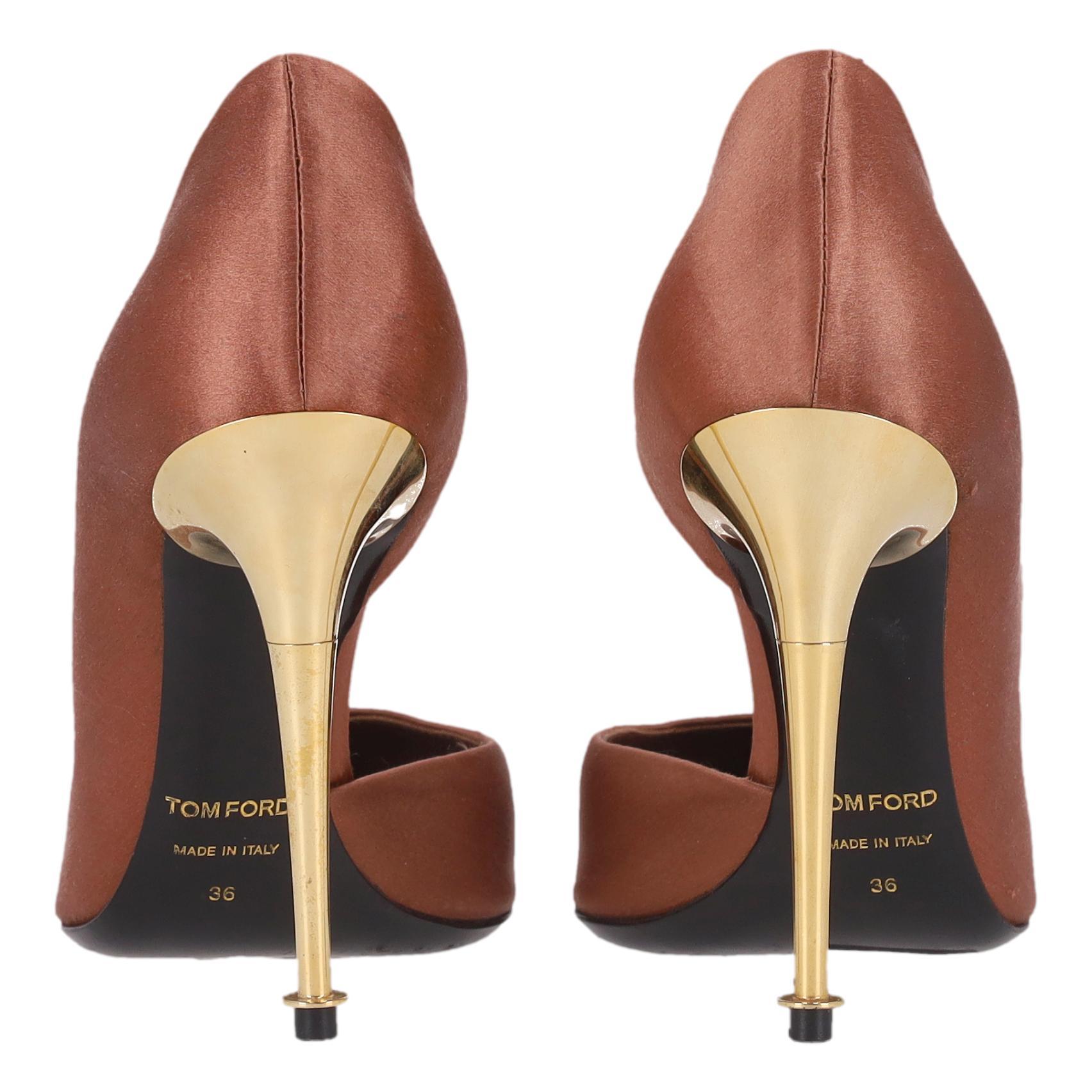 De las mujeres Tacones Tom Ford D'Orsay de Satén en venta
