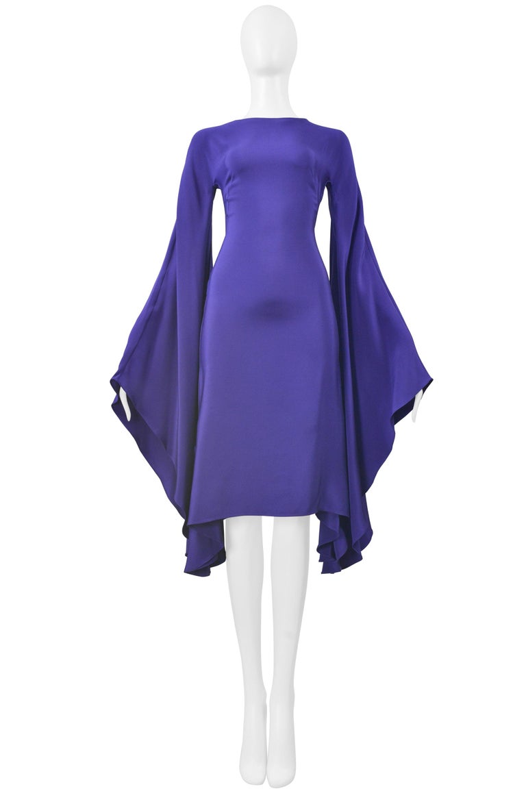 bill clinton blue dress portrait 1950s Christian Dior Couture Blue & Black Silk & Velvet New Look Dress