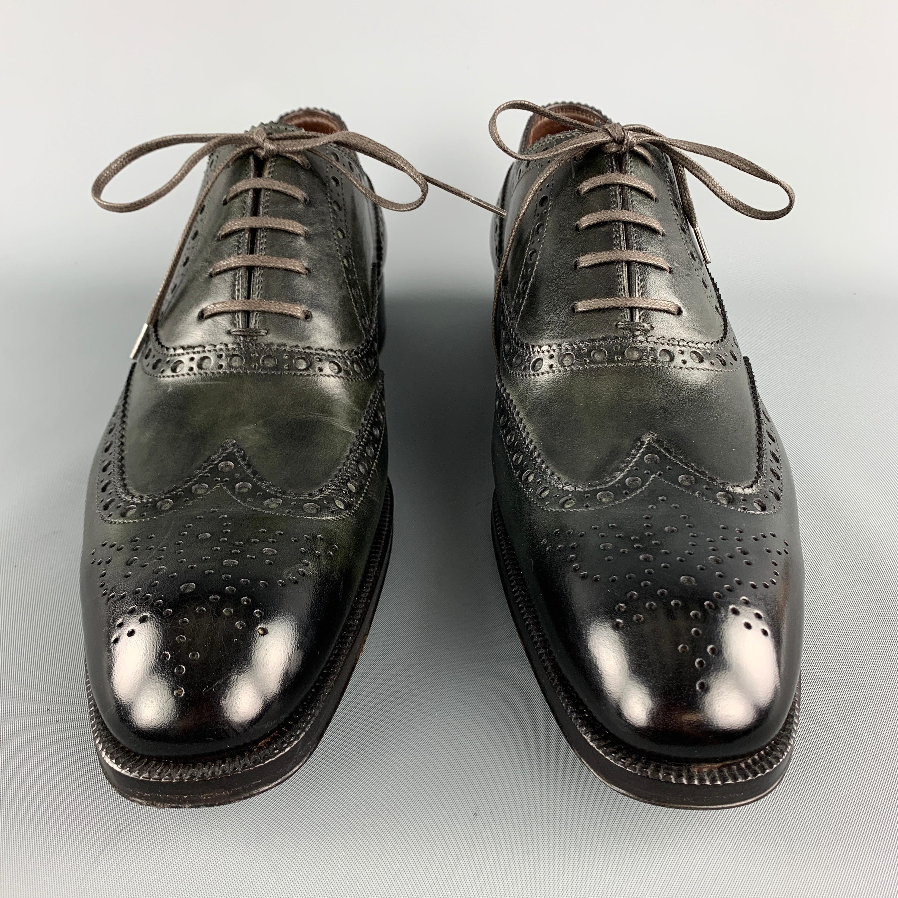 TOM FORD Edgar Size 10.5 Charcoal 