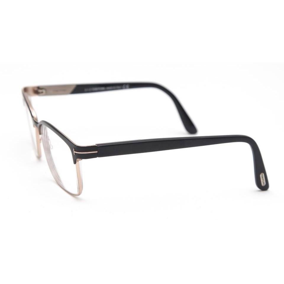 Women's or Men's TOM FORD Eyeglass Frames Matte Black Rose Gold TF 5323 002
