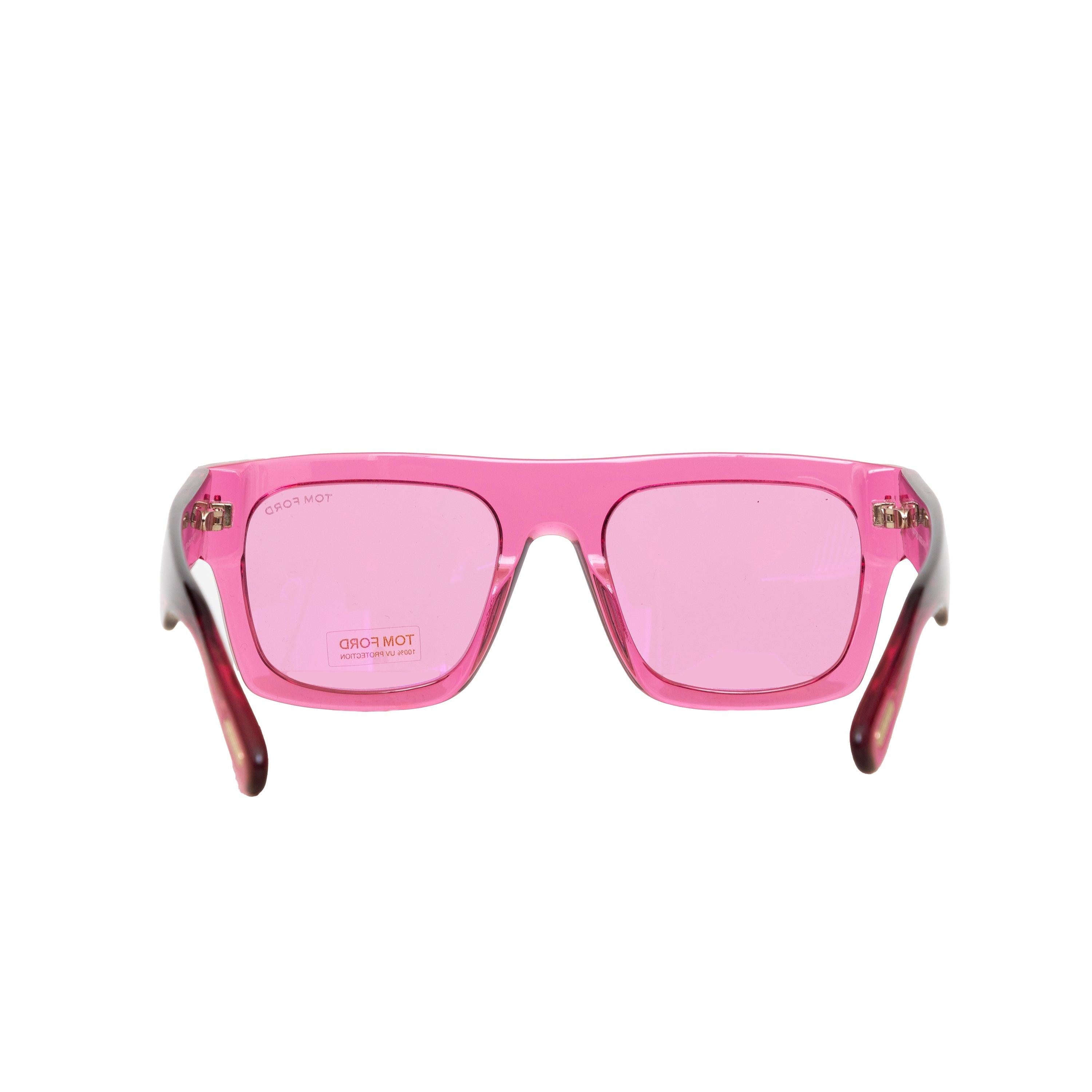 Pink Tom Ford Fausto Square Sunglasses - '20s For Sale