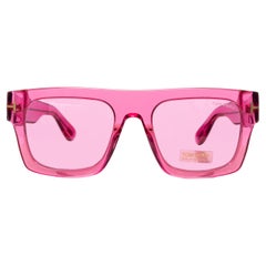 Quadratische Sonnenbrille von Tom Ford Fausto - 20er Jahre