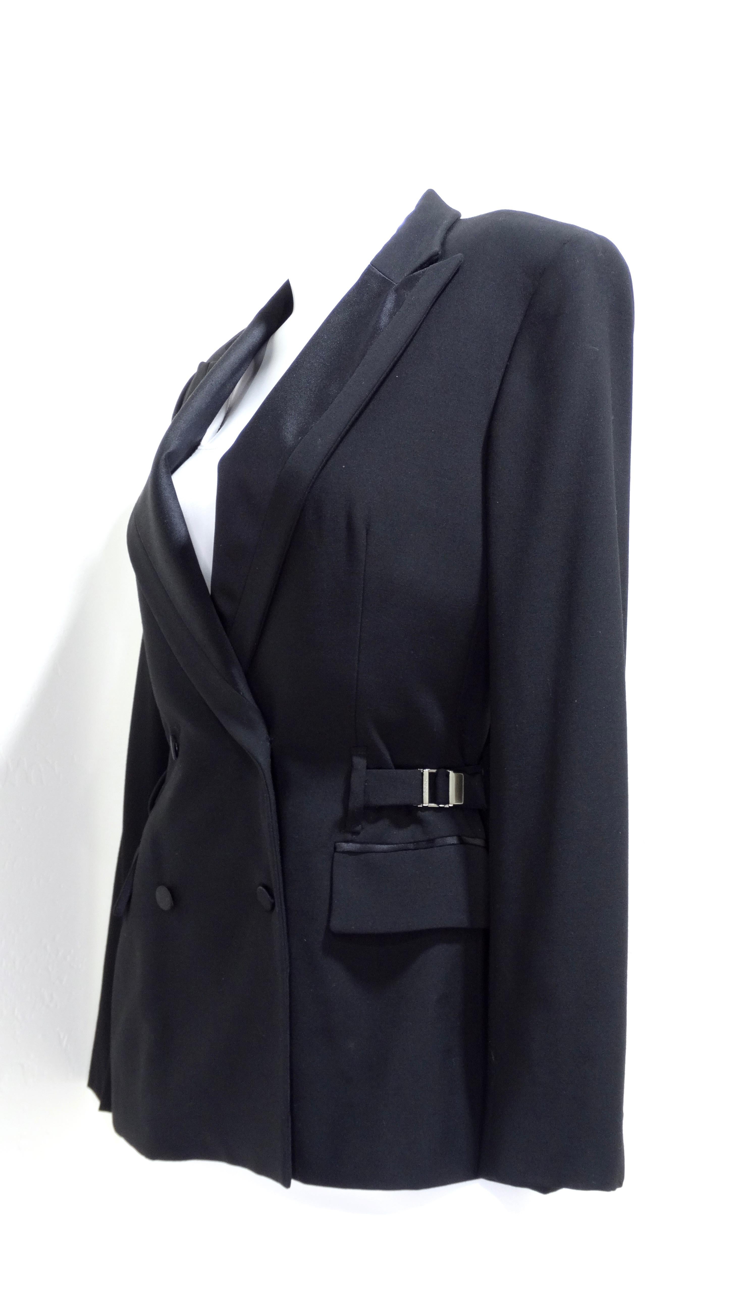 Black Tom Ford for Gucci 1990's Skirt Suit