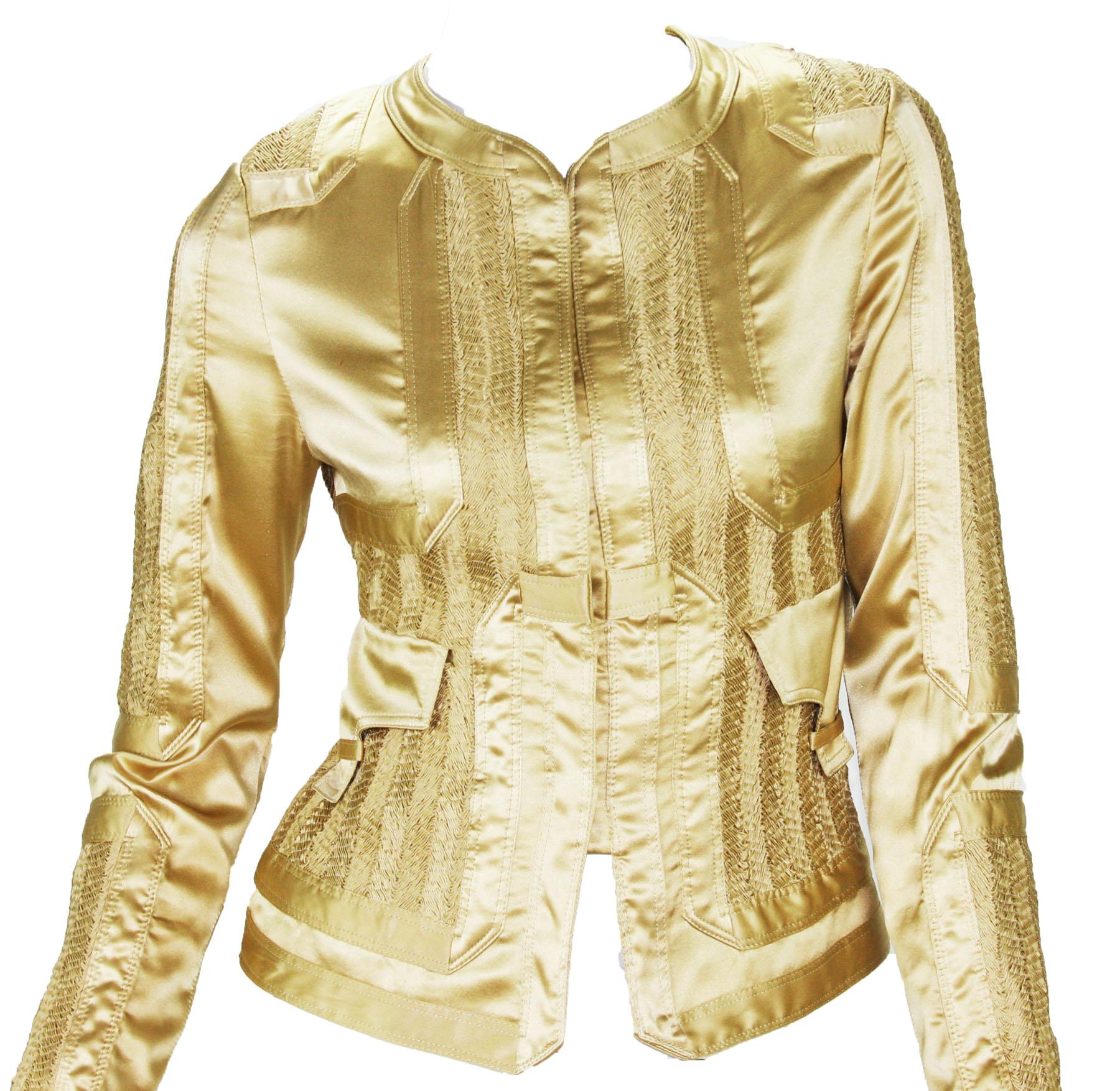 gold gucci jacket
