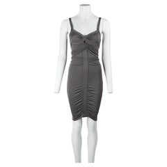 Tom Ford for Gucci Bondage Draped Viscose Silk Jersey Dress, Late 90s Early 00s