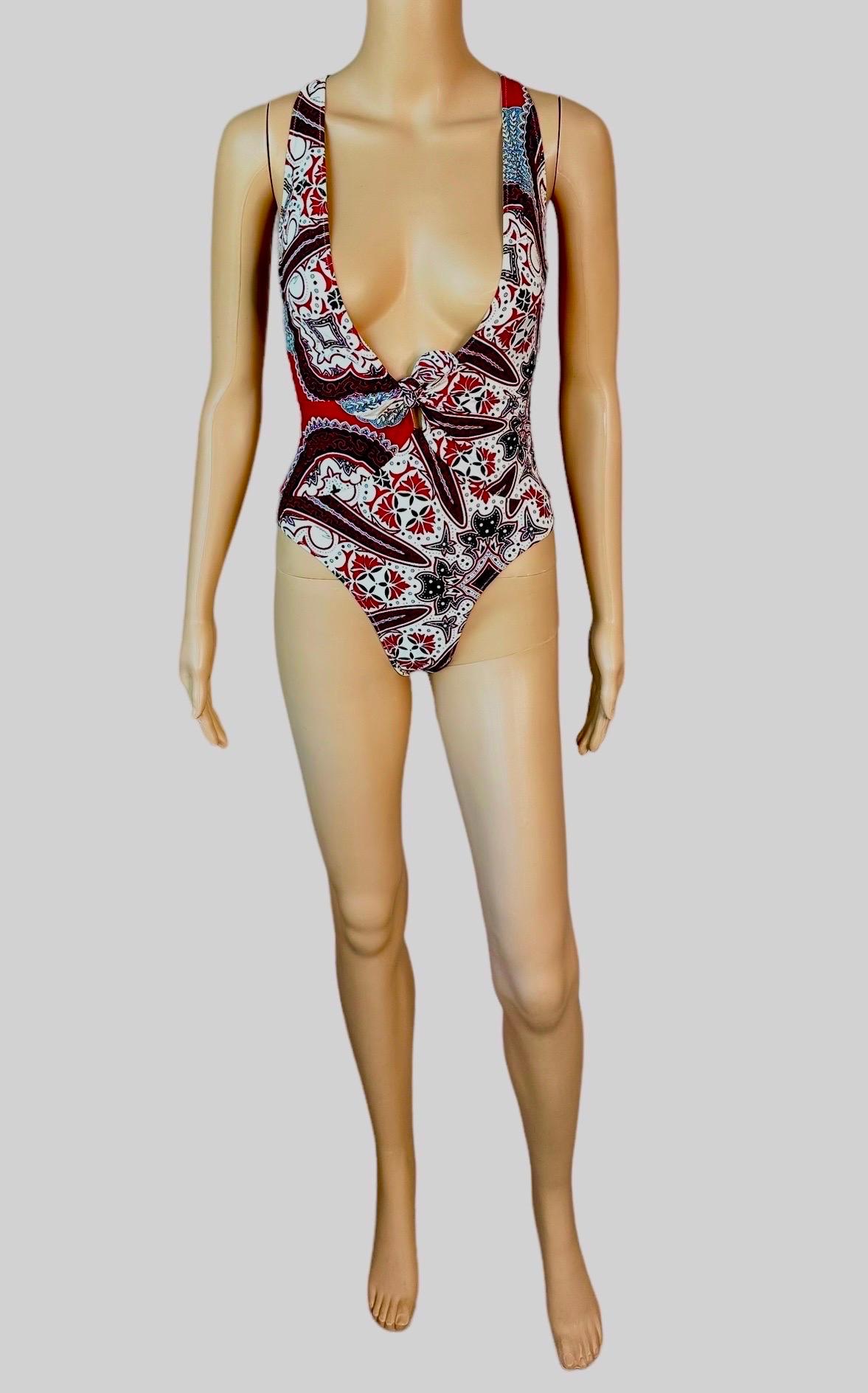 Tom Ford for Gucci Cruise 2004 Unworn One Piece Bodysuit Swimsuit Swimwear  For Sale 6