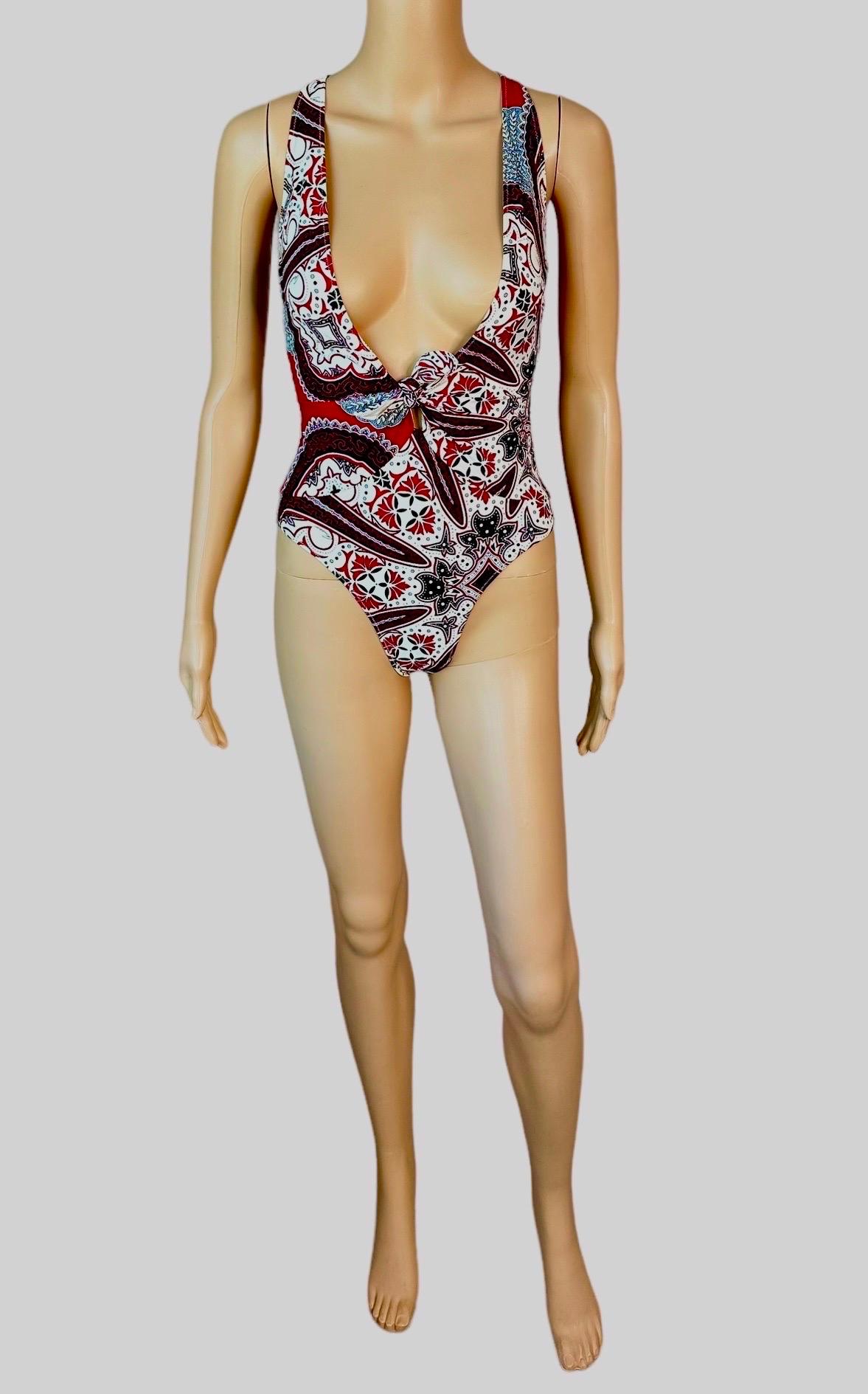 Tom Ford for Gucci Cruise 2004 Unworn One Piece Bodysuit Swimsuit Swimwear For Sale 5