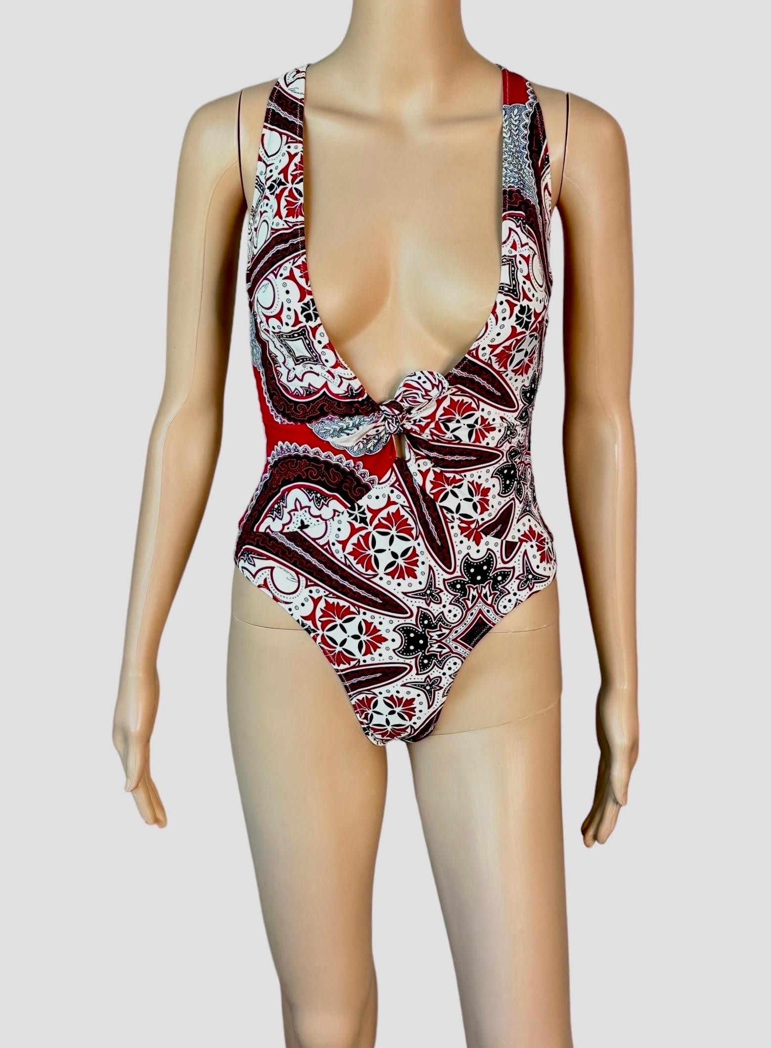 Tom Ford for Gucci Cruise 2004 Unworn One Piece Bodysuit Swimsuit Swimwear  For Sale 1