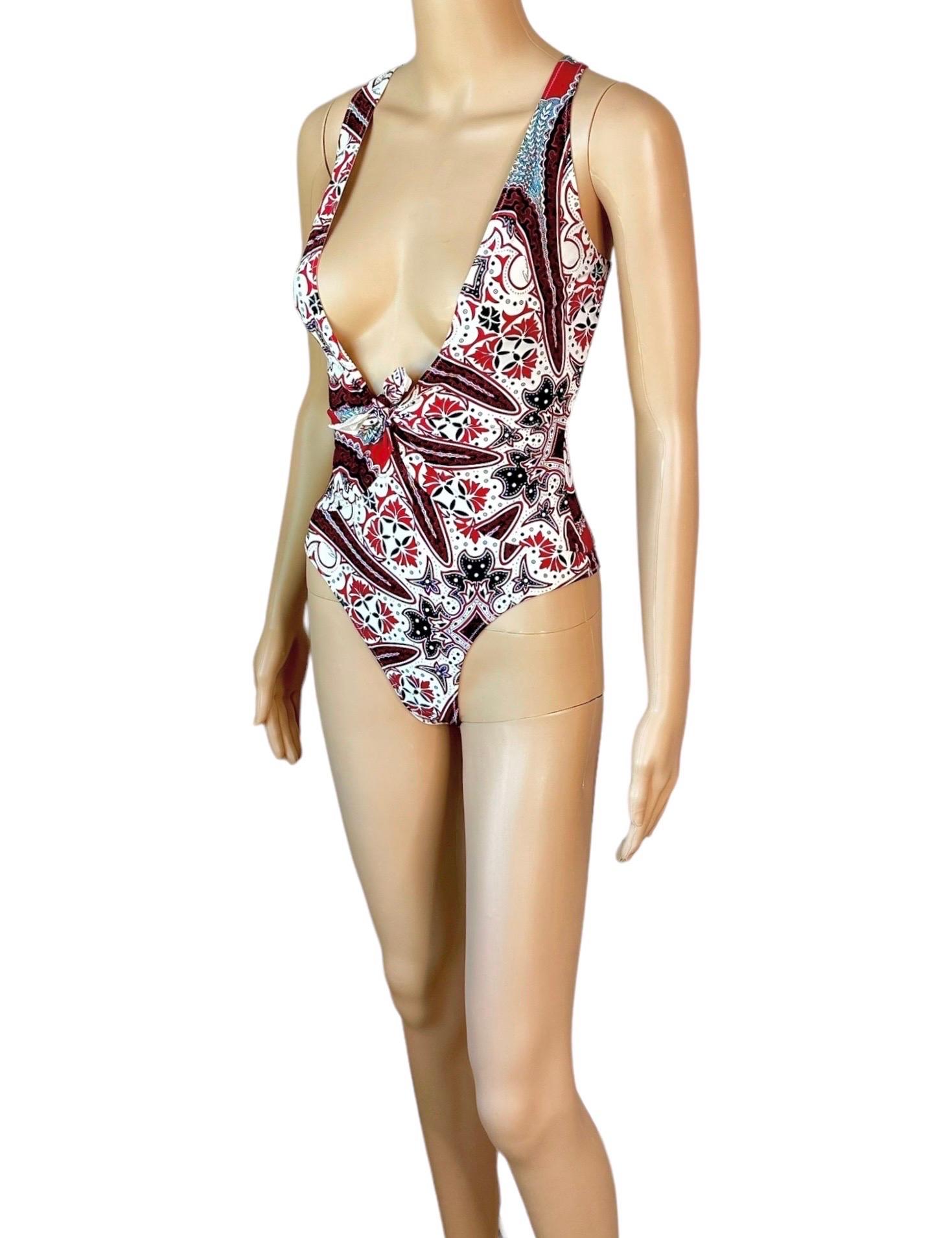 Tom Ford for Gucci Cruise 2004 Unworn One Piece Bodysuit Swimsuit Swimwear  For Sale 5