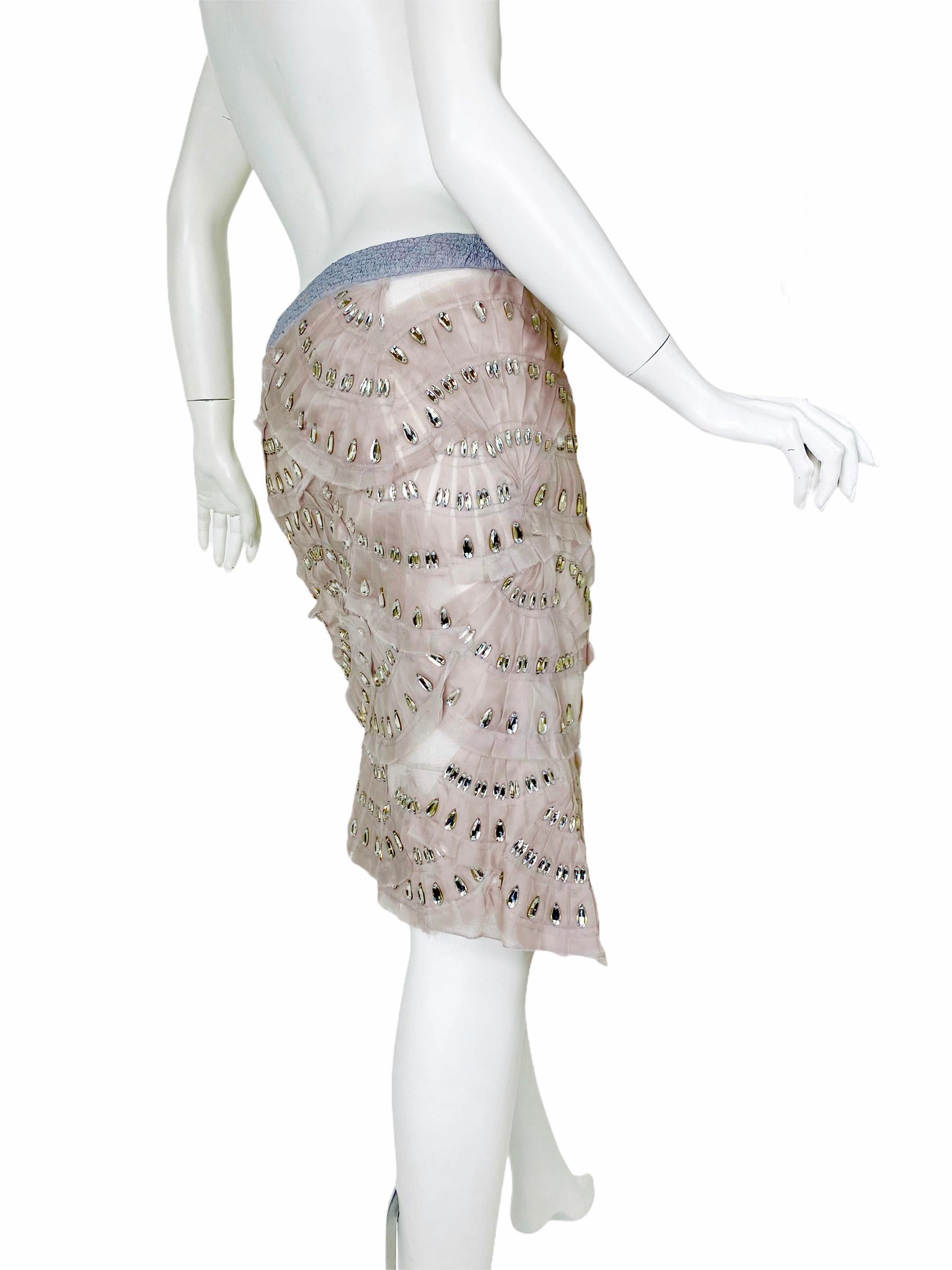 Tom Ford for Gucci Crystal Embellished Skirt, S/S 2004  2