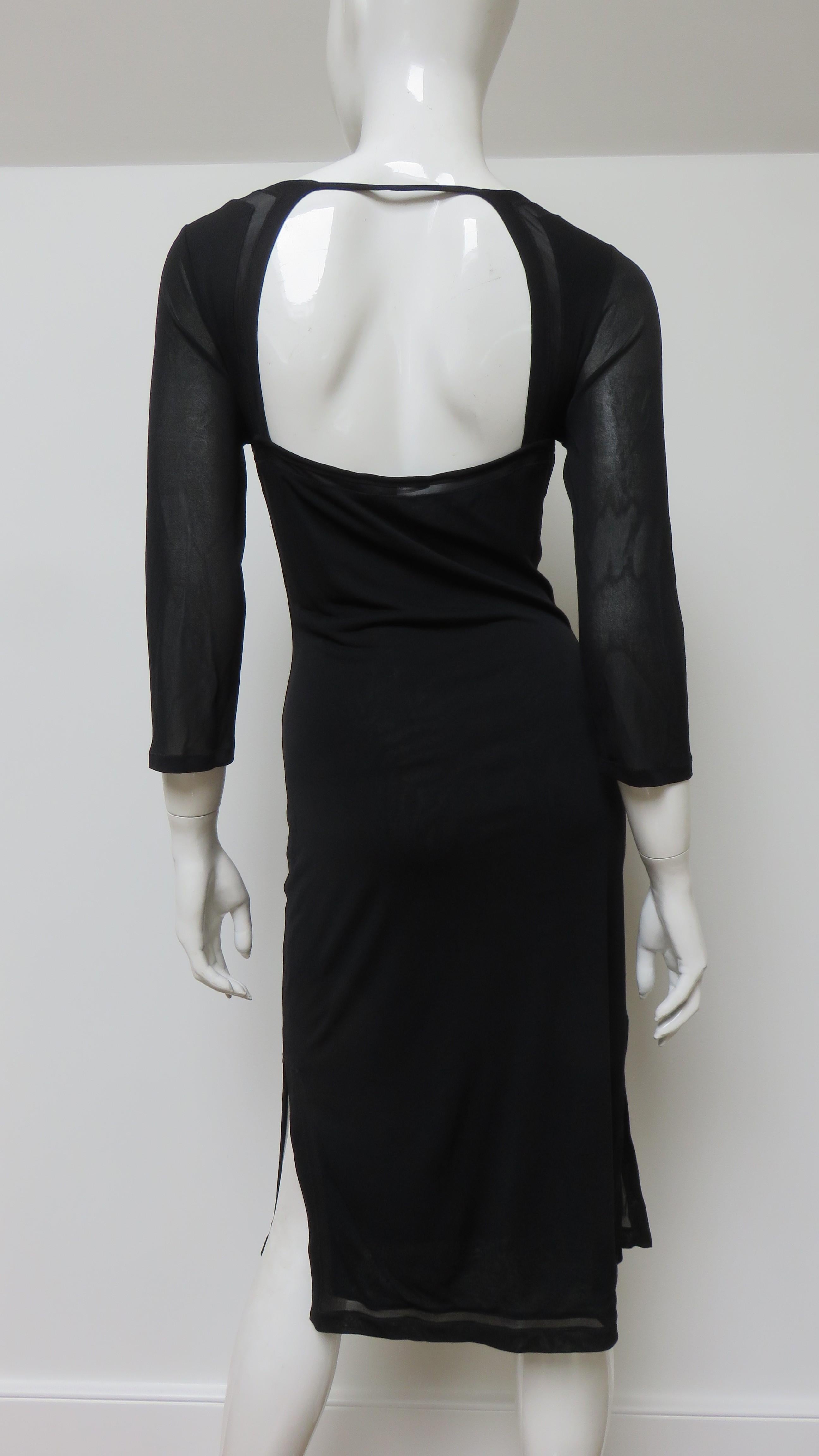 Tom Ford For Gucci Dress with Cut outs For Sale 2