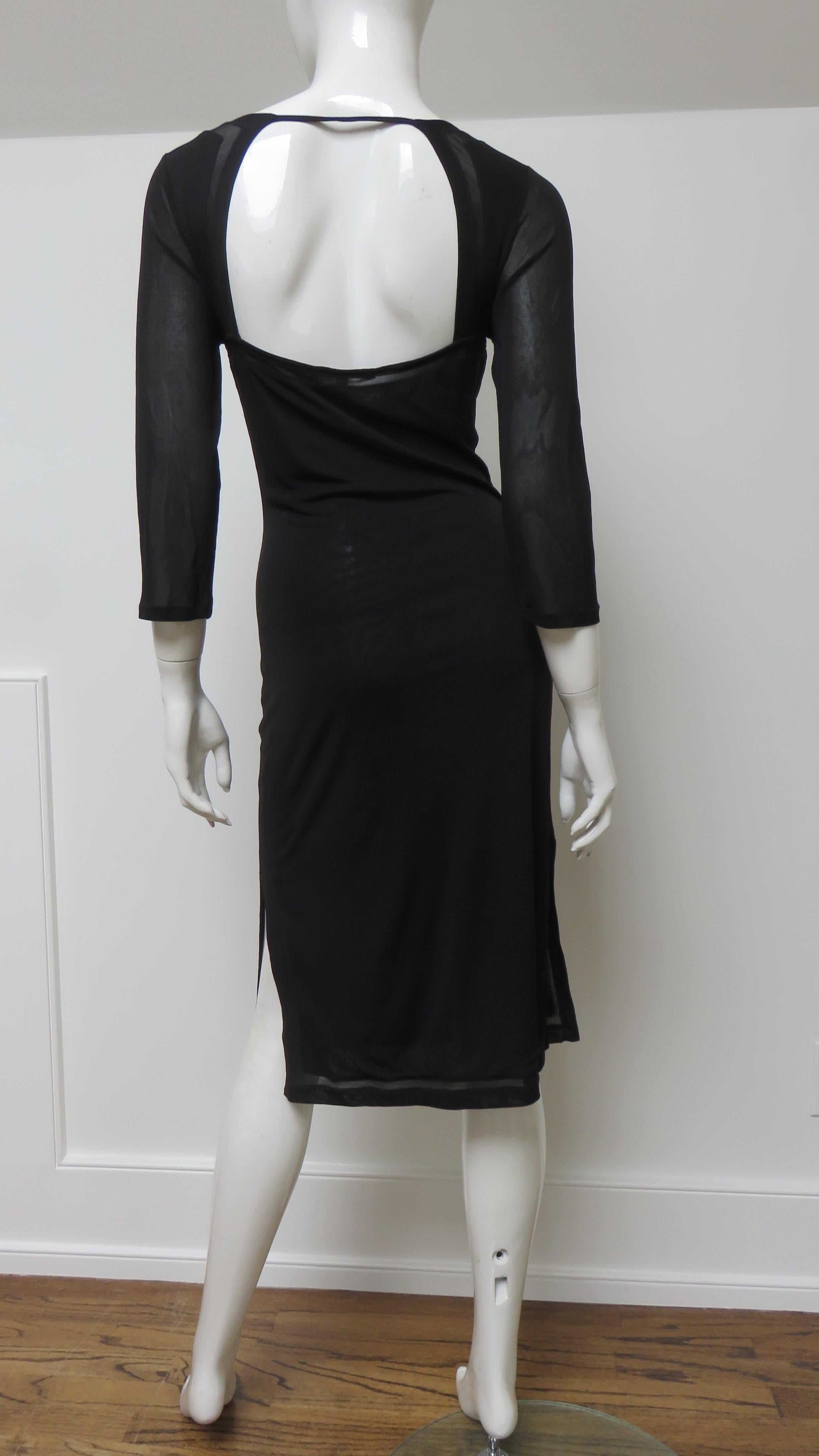 Tom Ford For Gucci Dress with Cut outs For Sale 6
