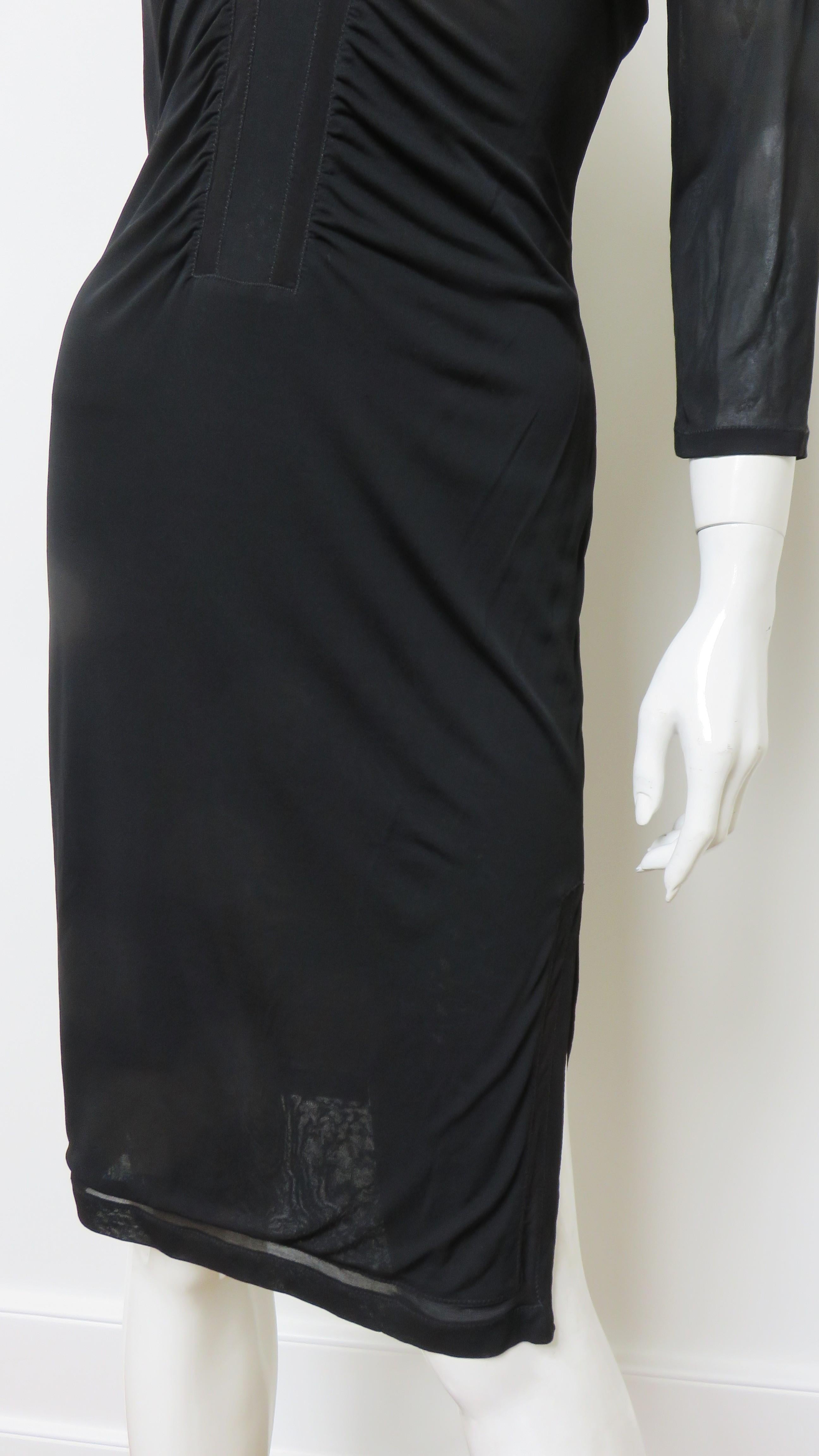 Tom Ford For Gucci Dress with Cut outs In Good Condition For Sale In Water Mill, NY