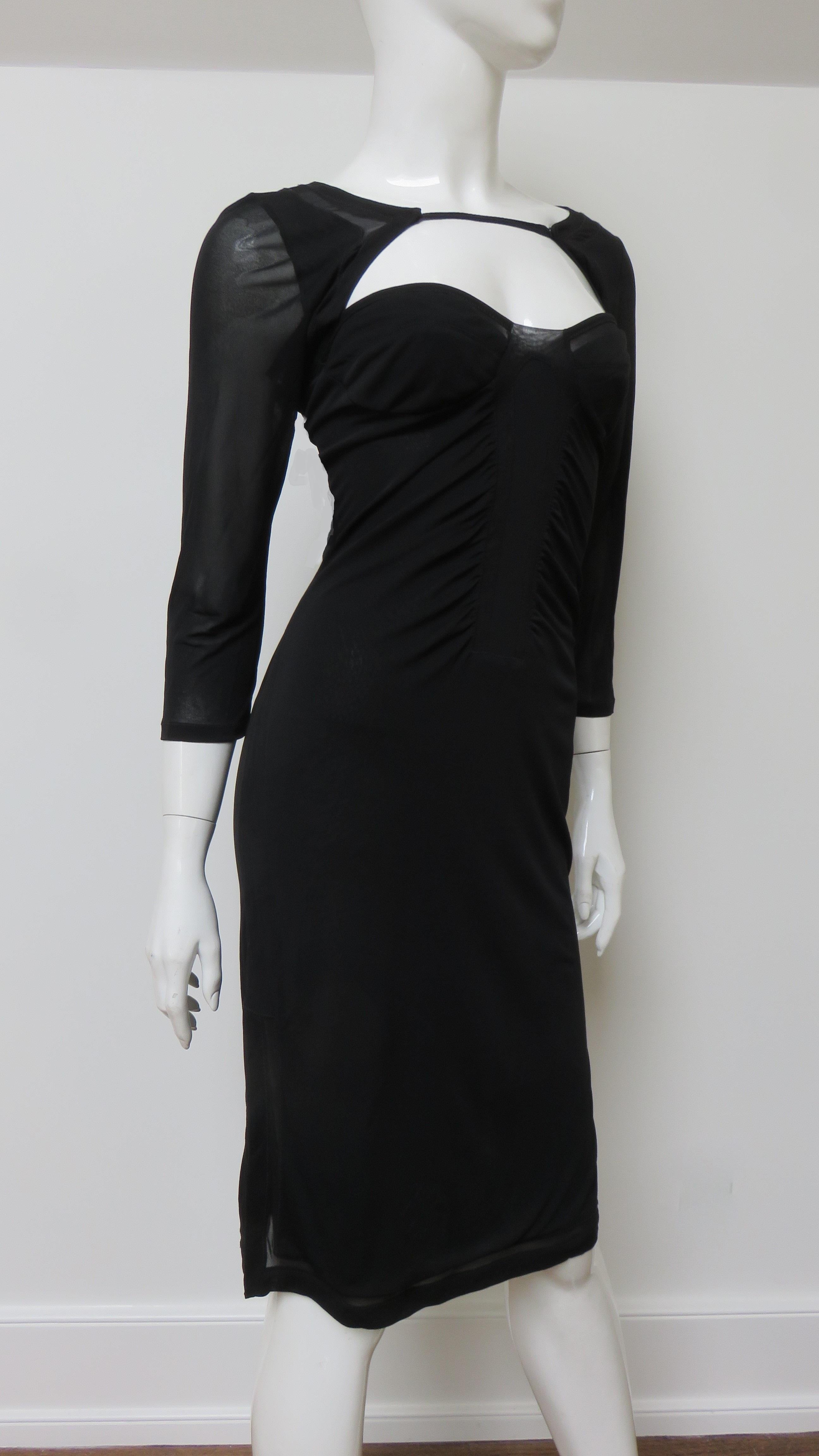 Tom Ford For Gucci Dress with Cut outs For Sale 1