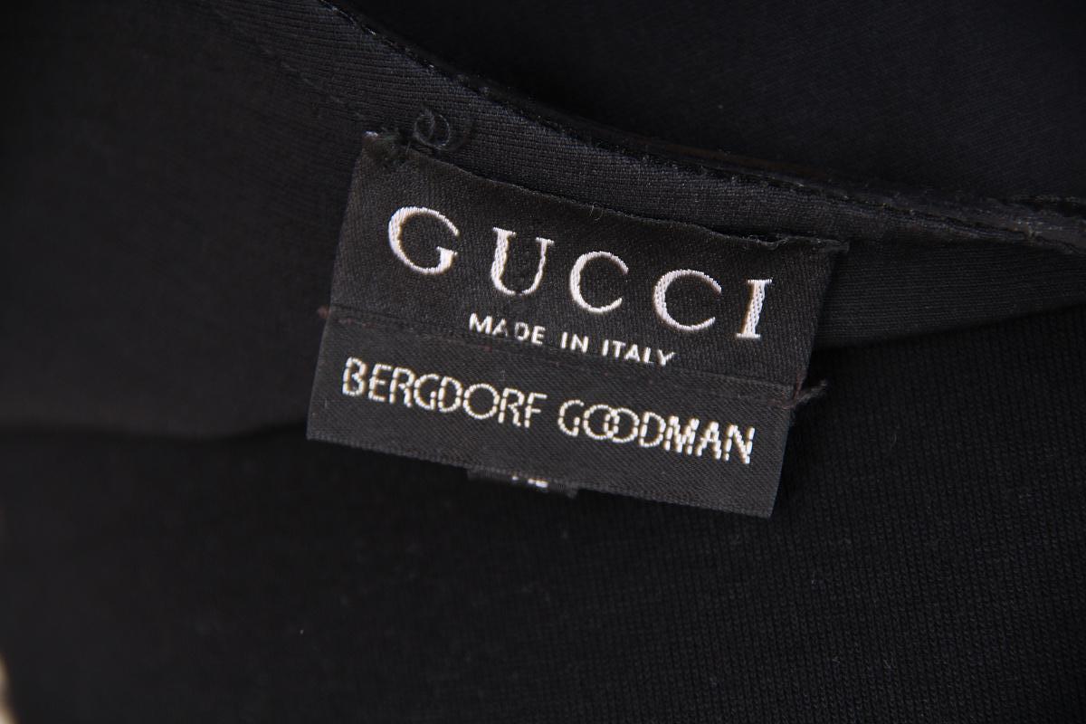 Icono 1997 / 1998 F/W Gucci & Tom Ford Vestido negro de noche de pasarela en Bueno estado para la venta en Алматинский Почтамт, KZ