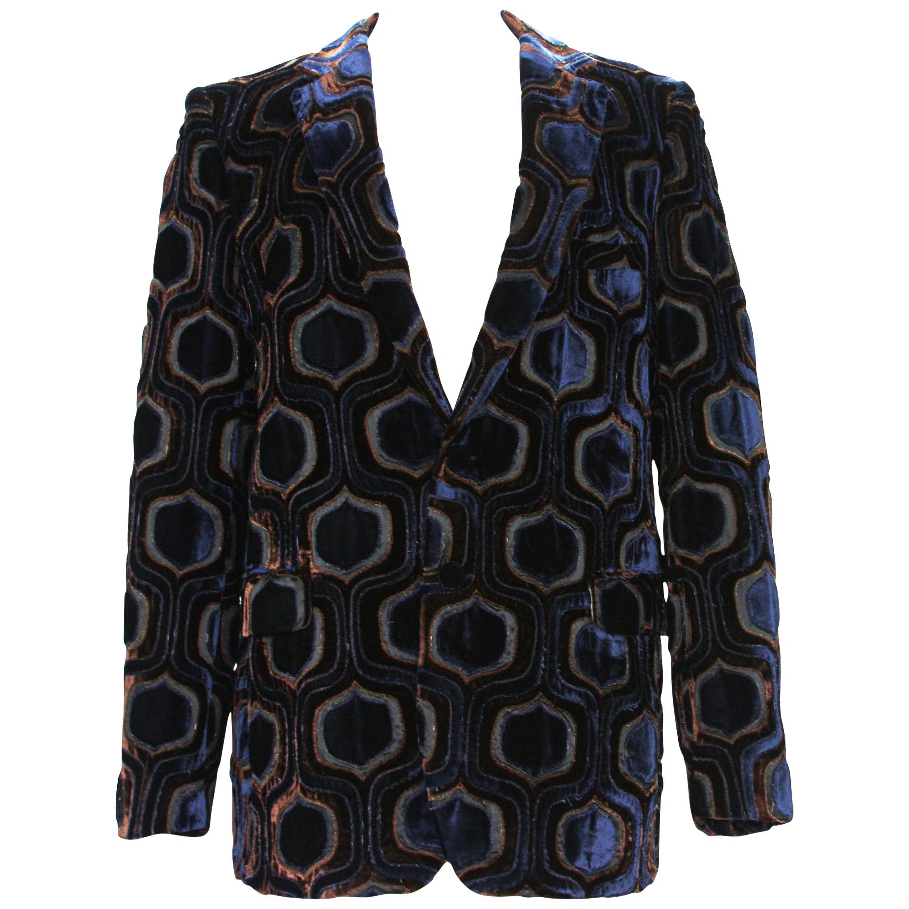 blue navy gucci blazer price