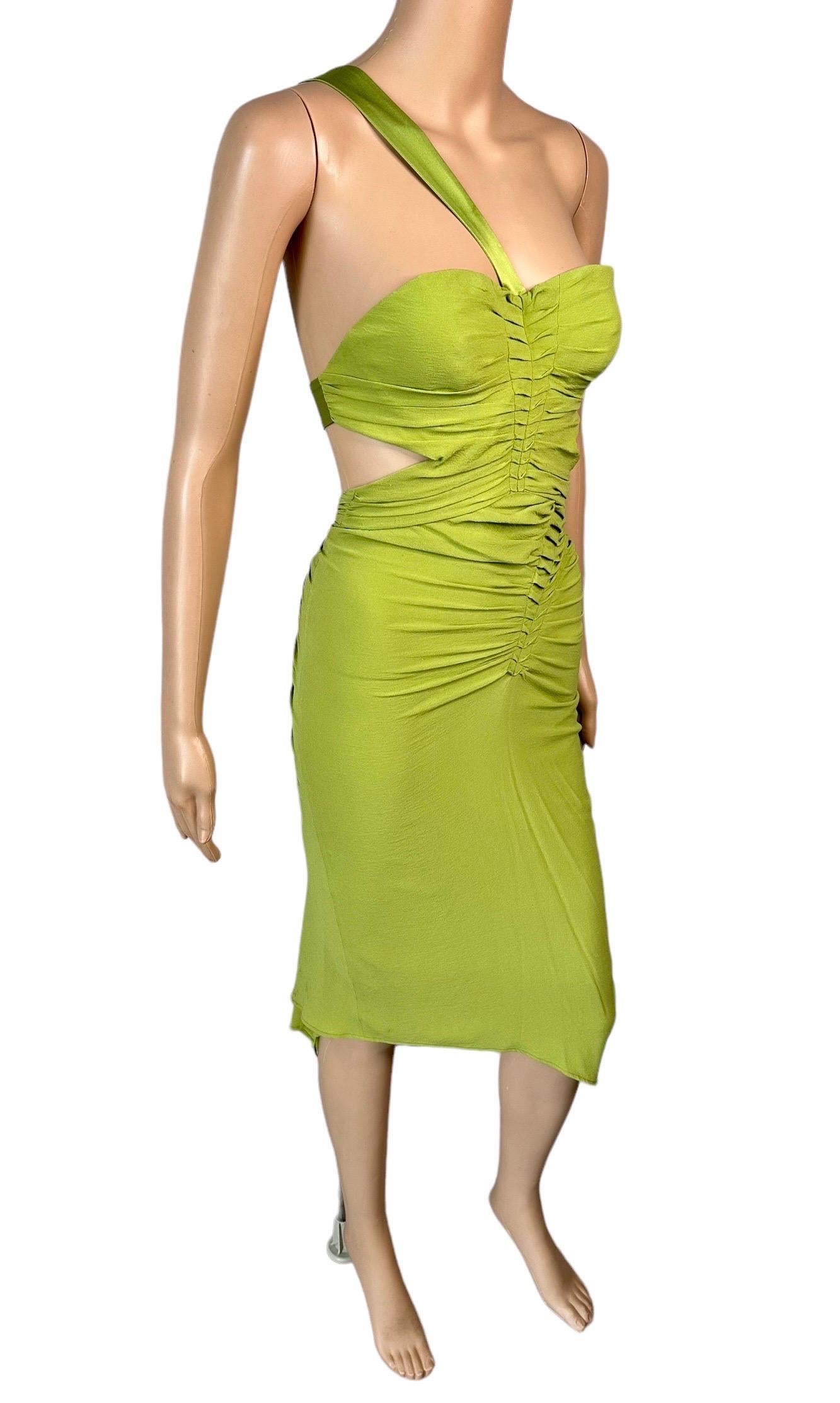 Tom Ford für Gucci H/W 2003 Bustier-Bodycon-Kleid mitBH-Ausschnitt  im Angebot 3