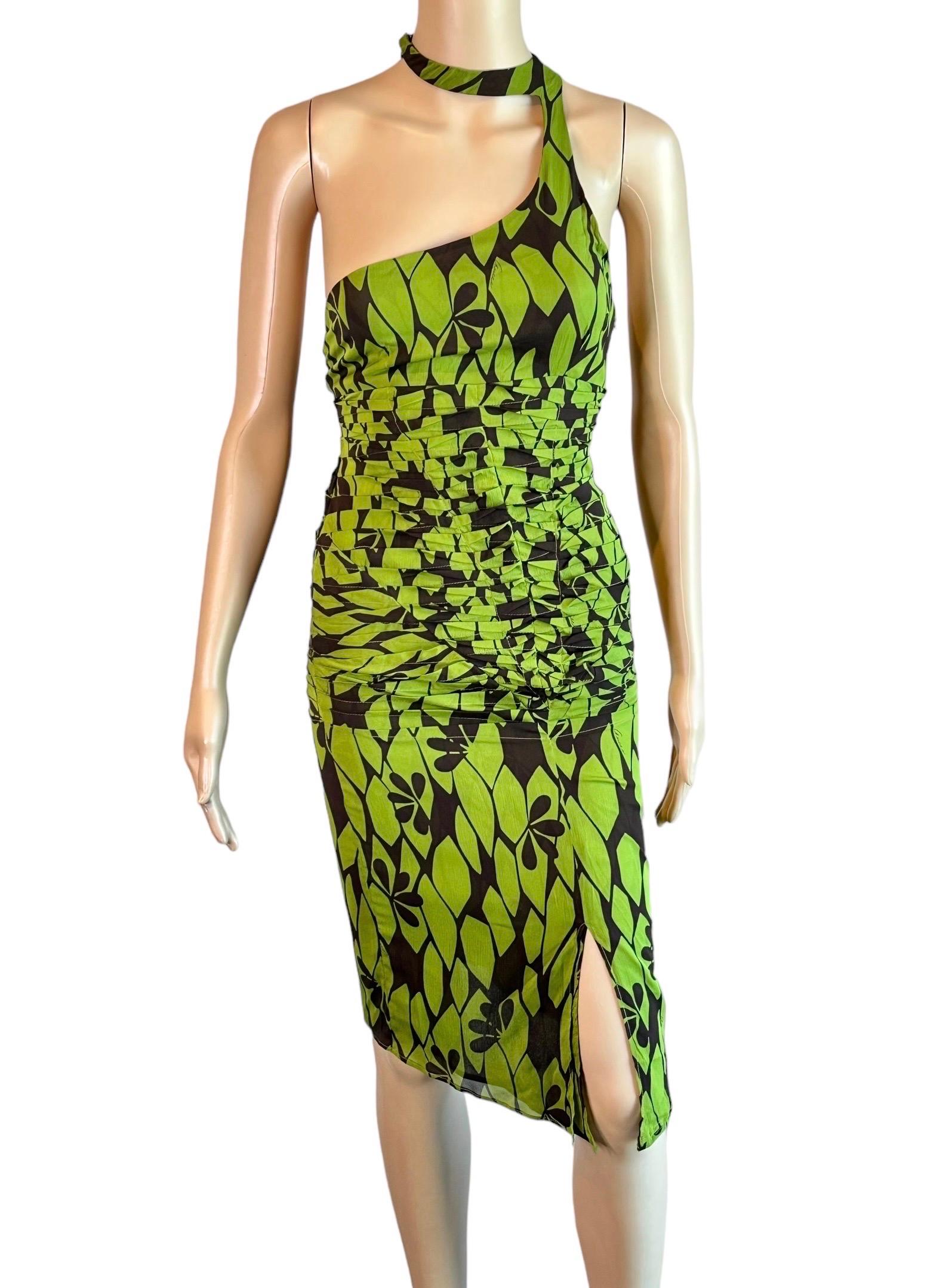 Tom Ford für Gucci H/W 2003 Asymmetrisches Bodycon-Kleid mit Ausschnitt und Rückenausschnitt  im Angebot 8