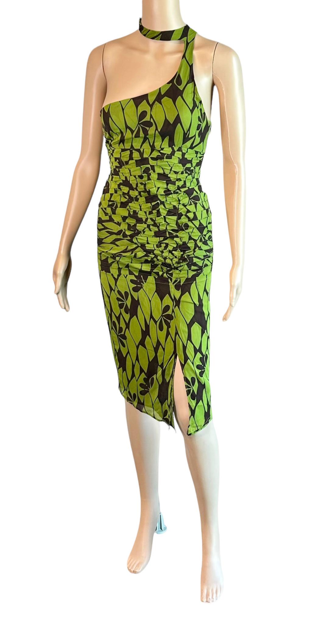 Tom Ford für Gucci H/W 2003 Asymmetrisches Bodycon-Kleid mit Ausschnitt und Rückenausschnitt  im Angebot 9