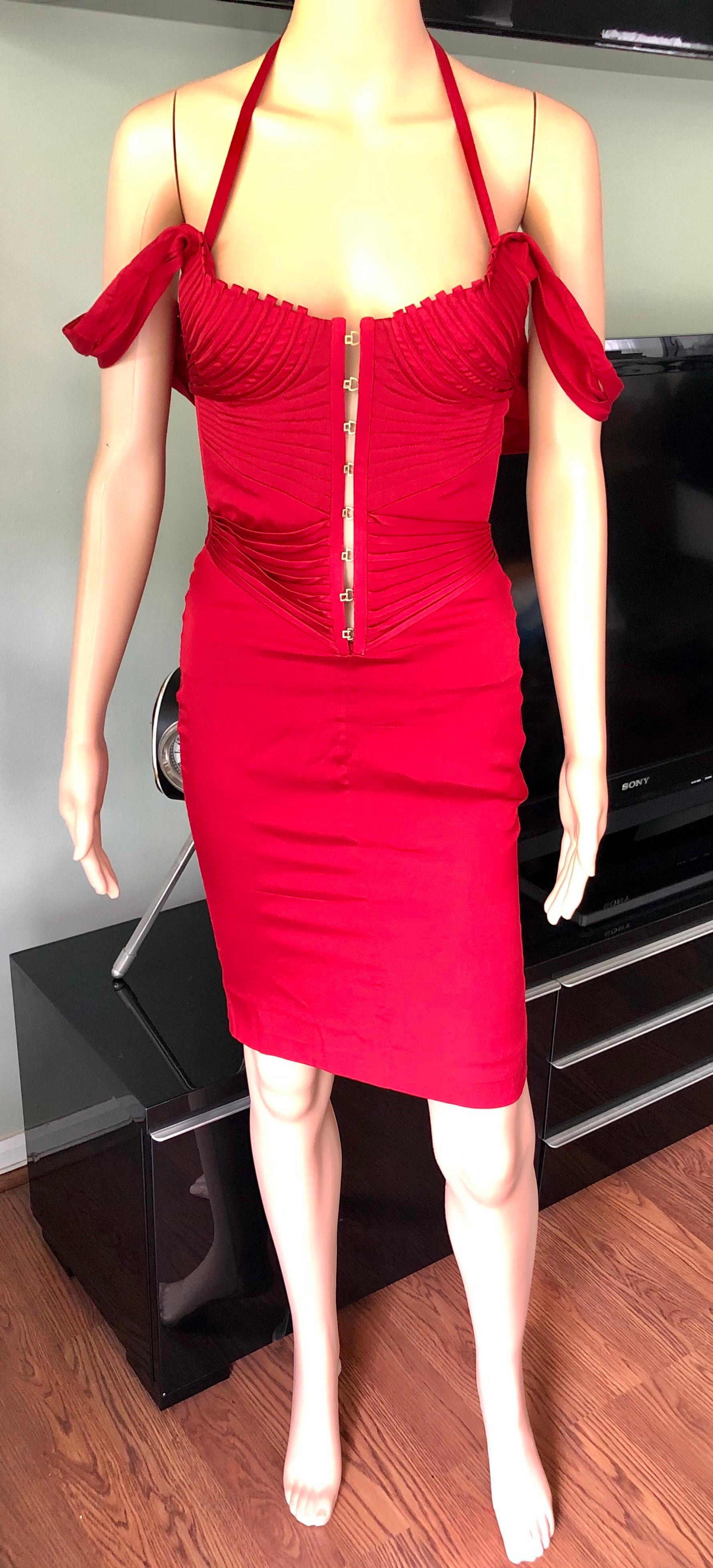 tom ford for gucci red dress