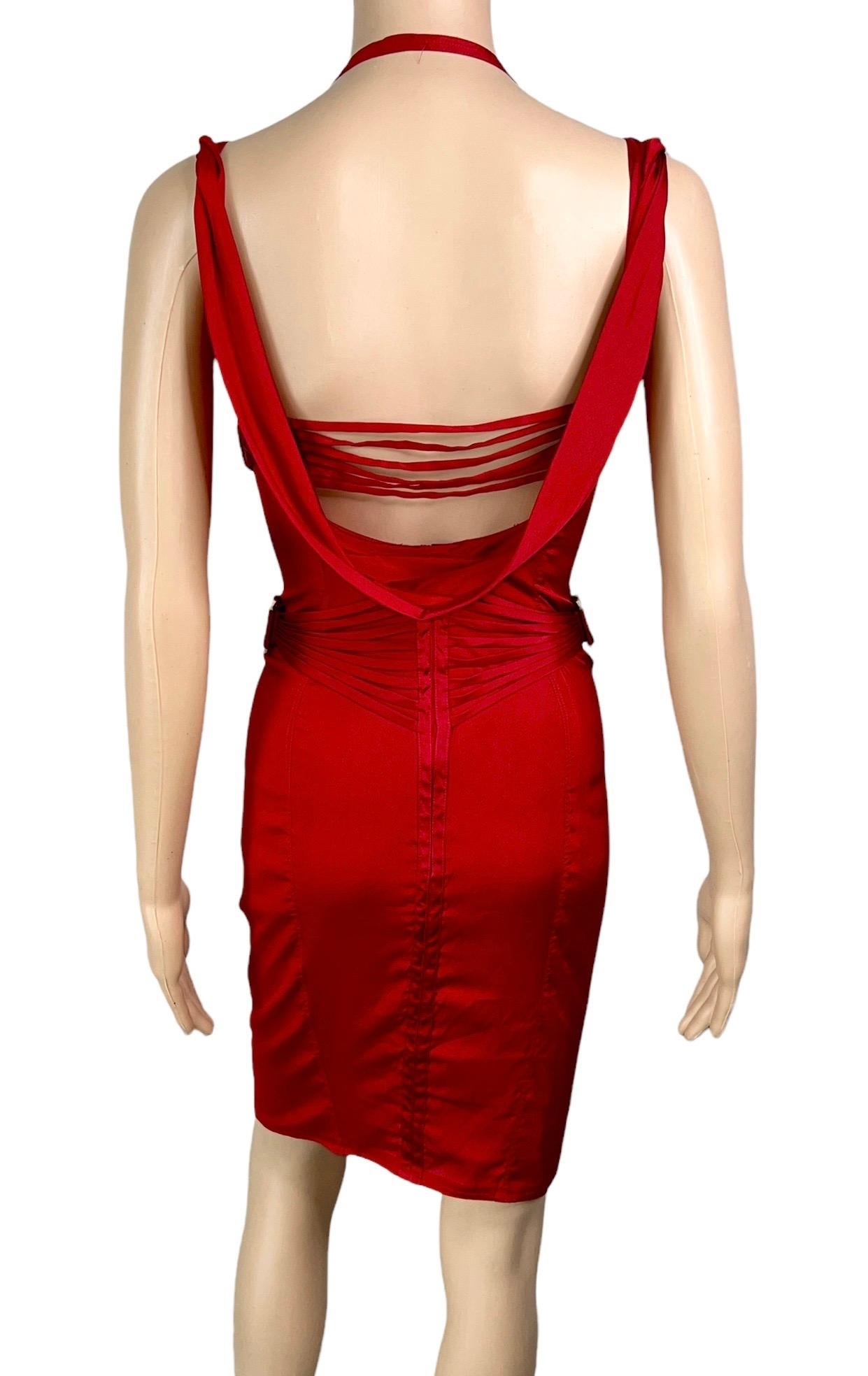 tom ford red dress