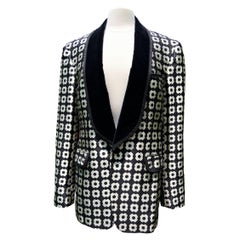 Used Tom Ford for Gucci F/W 2004 Runway Men's Tuxedo Cocktail Jacket It. 50 R