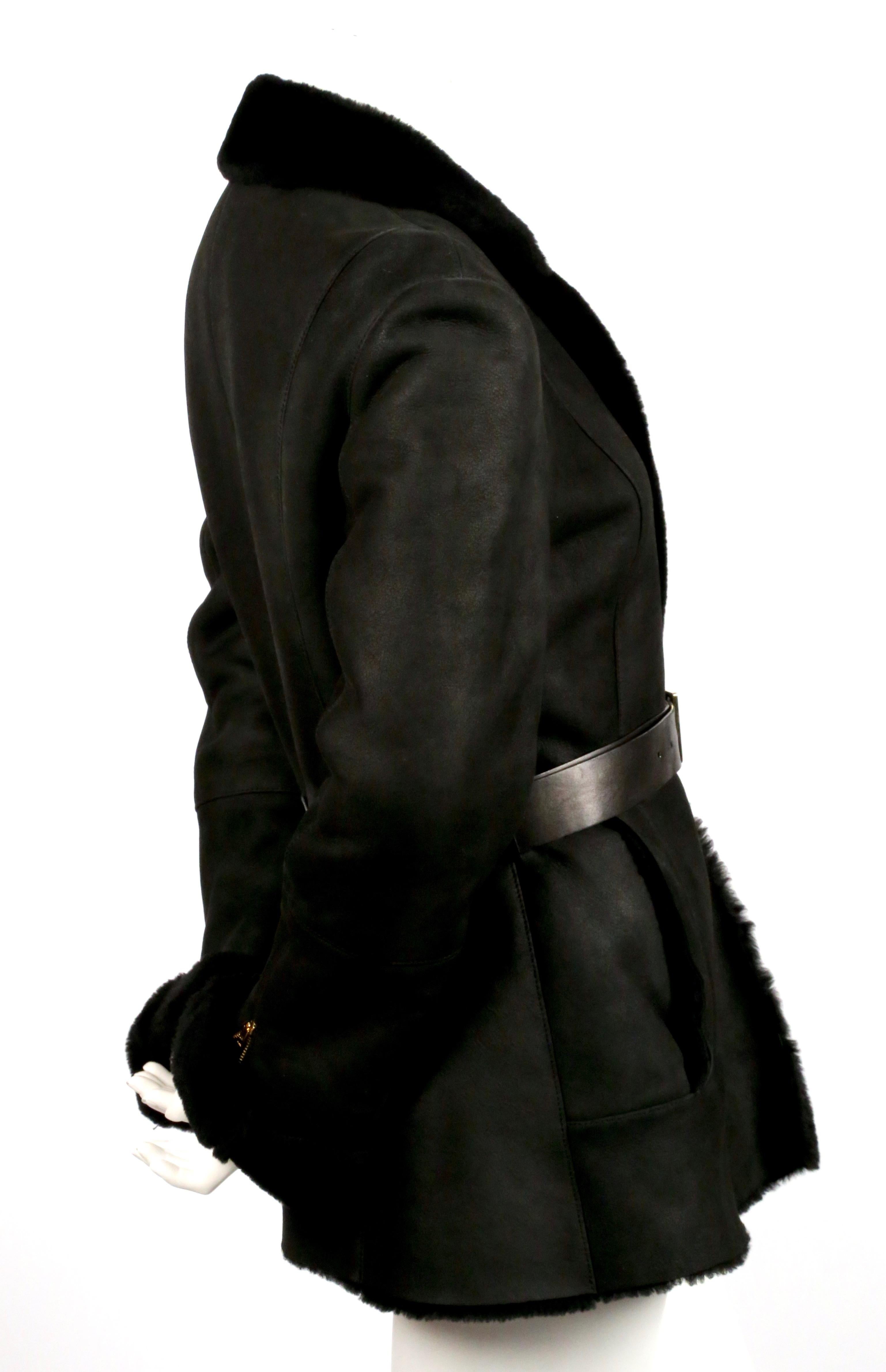 tom ford shearling coat