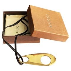 Tom Ford for Gucci FW 1996 Sterling Silver 925 Vermeil Gold Pendant Necklace