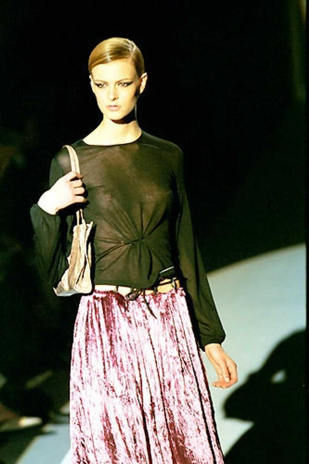 Tom Ford for Gucci FW 1999 Pasarela Agua Serpiente Botas a la Rodilla Italiano 38 - US 8 en venta 8