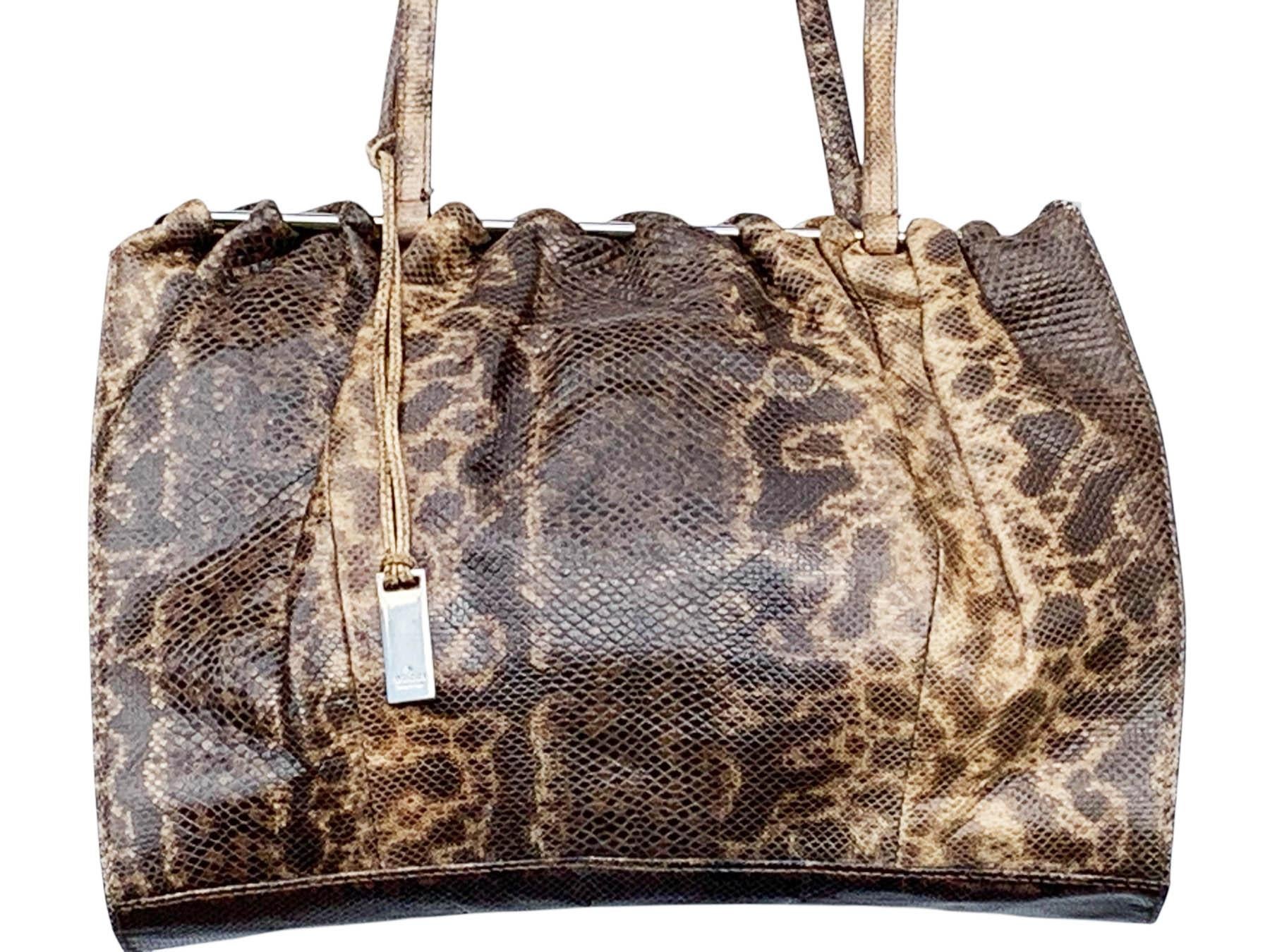 Tom Ford for Gucci FW 1999 Pasarela Agua Serpiente Botas a la Rodilla Italiano 38 - US 8 en venta 6