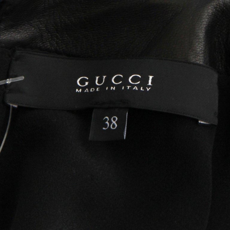 Tom Ford For Gucci Leather Dress For Sale at 1stDibs | gucci leather ...