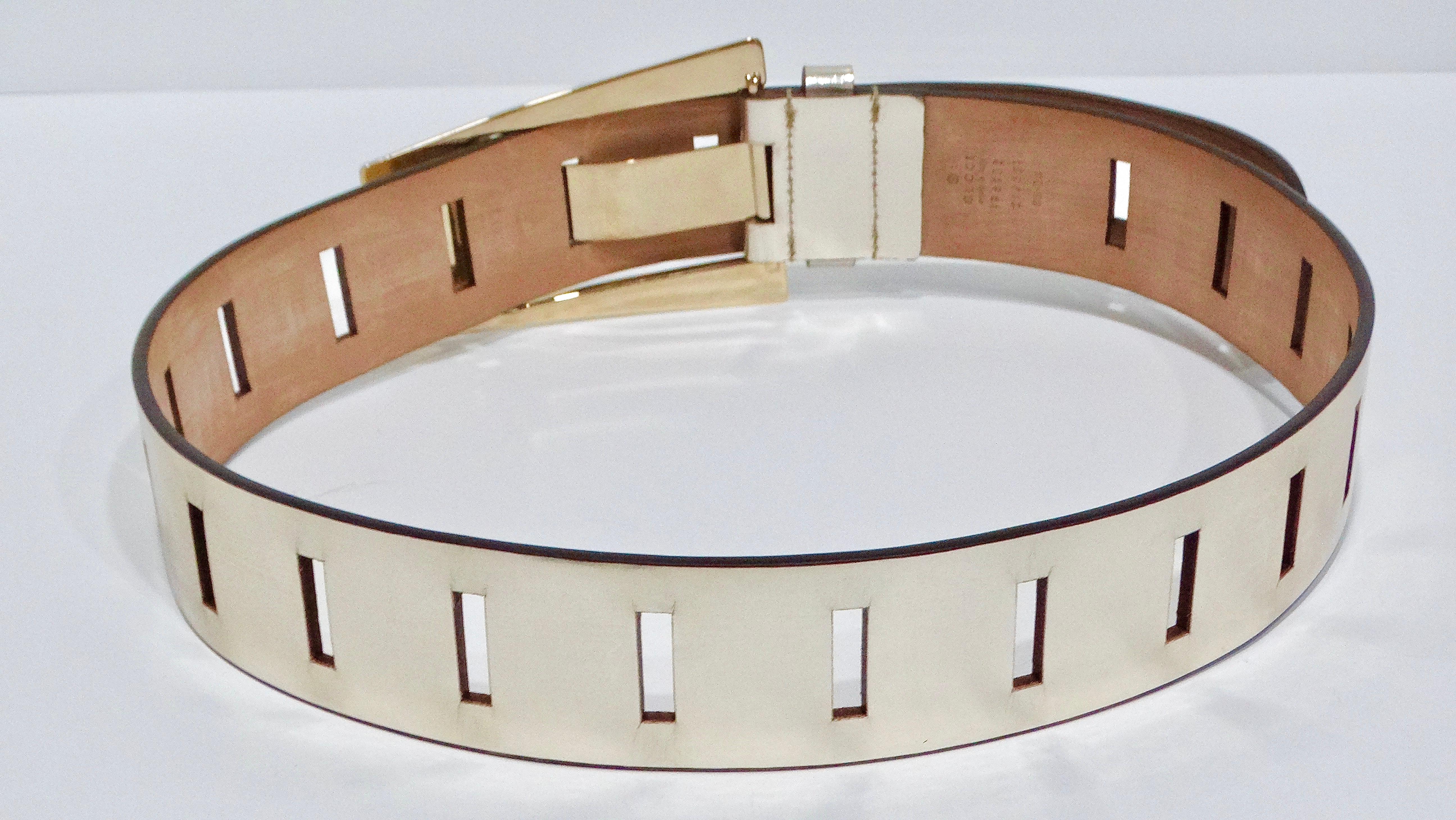 Tom Ford for Gucci Metallic Belt For Sale 1