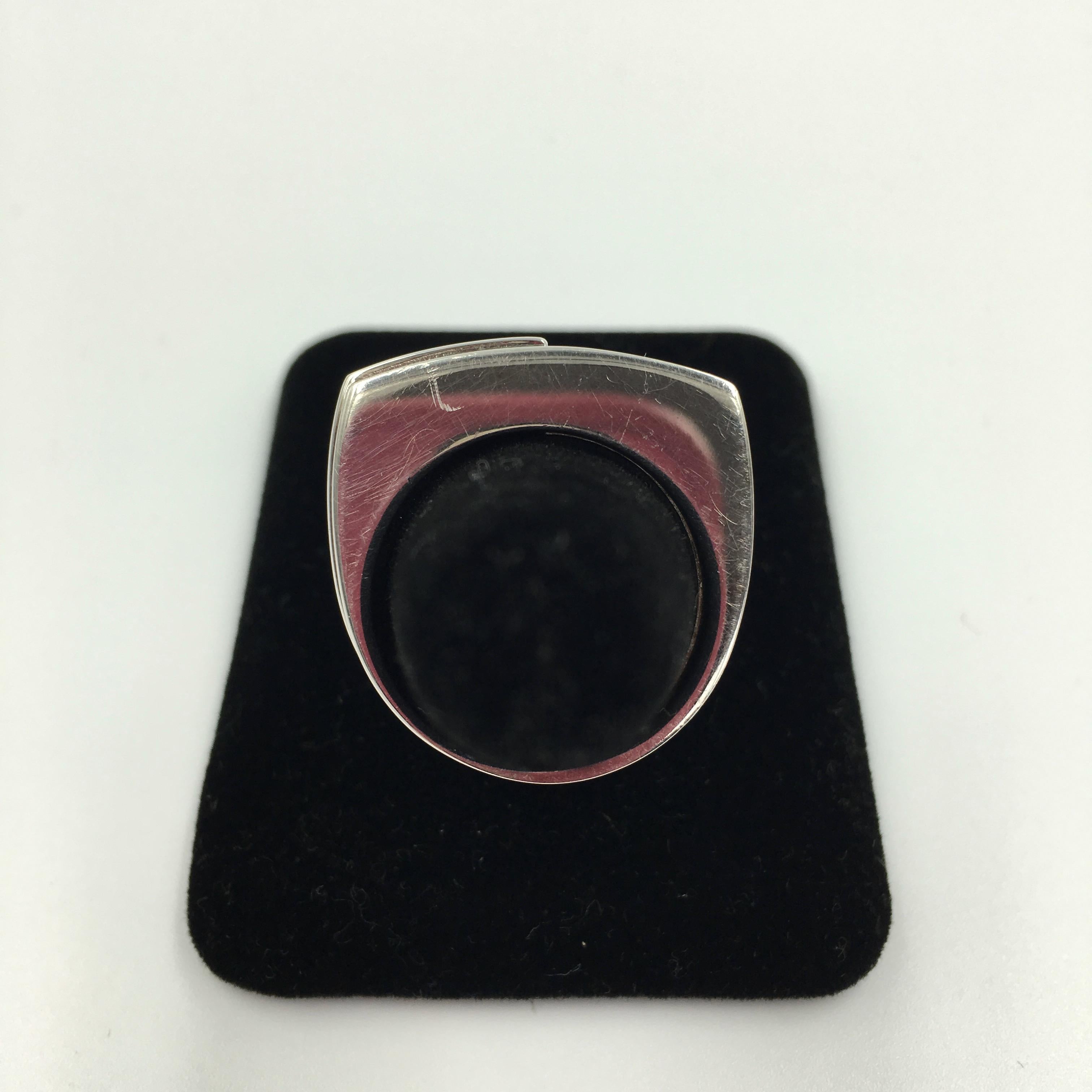Moderner Ring aus Sterlingsilber mit drei Streifen von Tom Ford für Gucci im Angebot 1