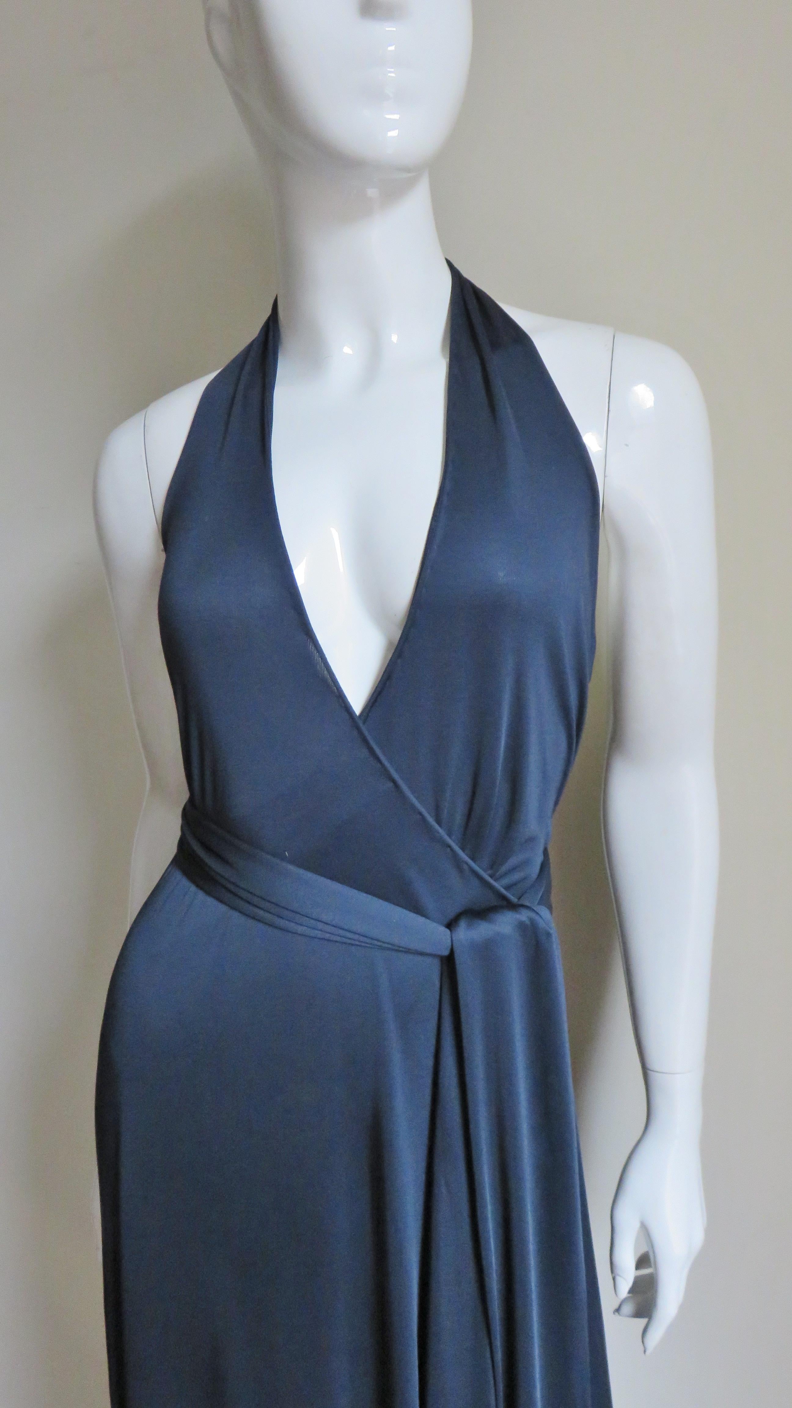 tom ford blue dress