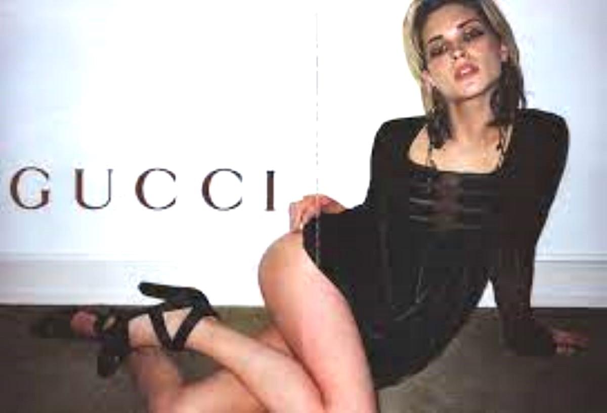Tom Ford for Gucci New Silk Velvet Dress F/W 2001 For Sale 7