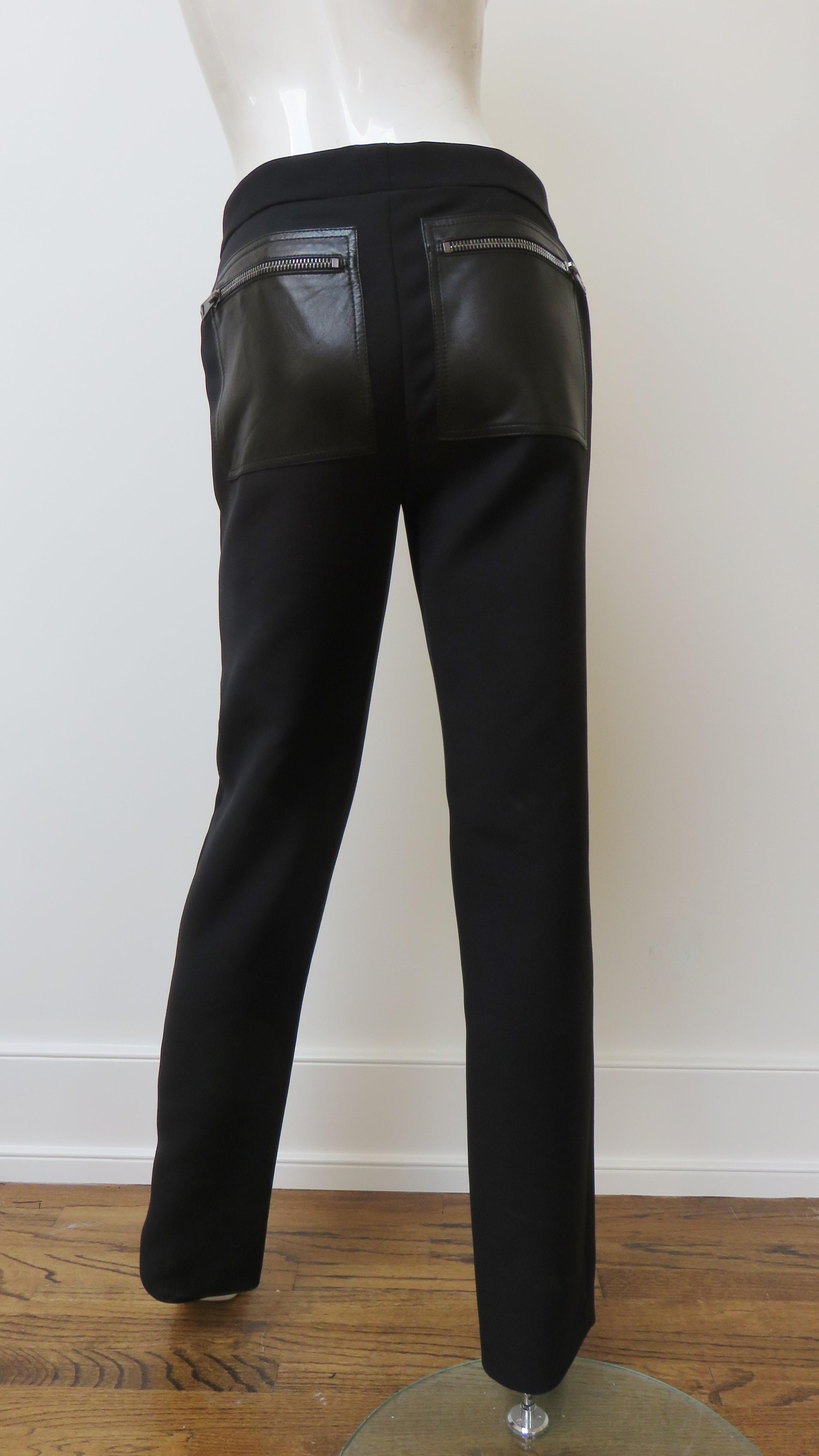 Tom Ford for Gucci Pants with Zipper Legs A/W 2001 For Sale 5