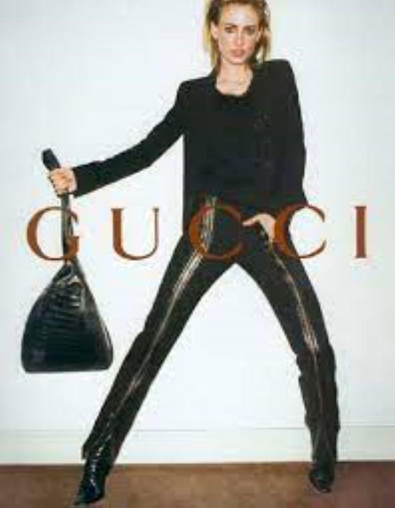 Tom Ford pour Gucci - Pantalon avec pieds à fermeture éclair A/H 2001 en vente 7