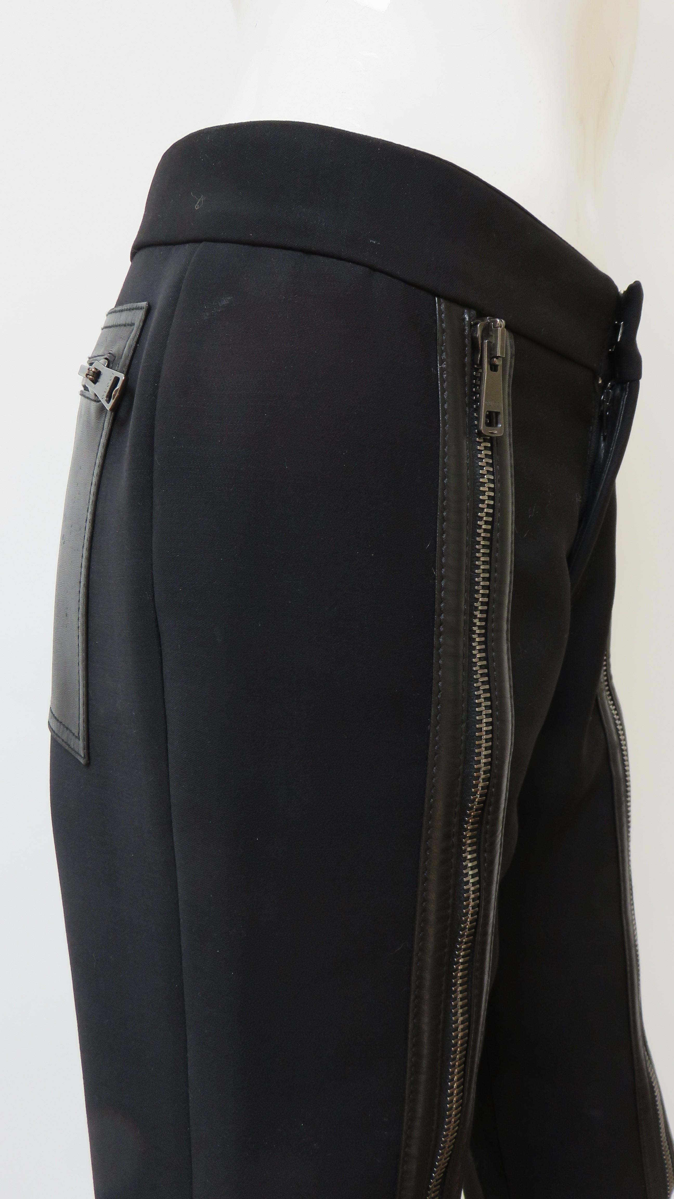 Tom Ford for Gucci Pants with Zipper Legs A/W 2001 For Sale 4