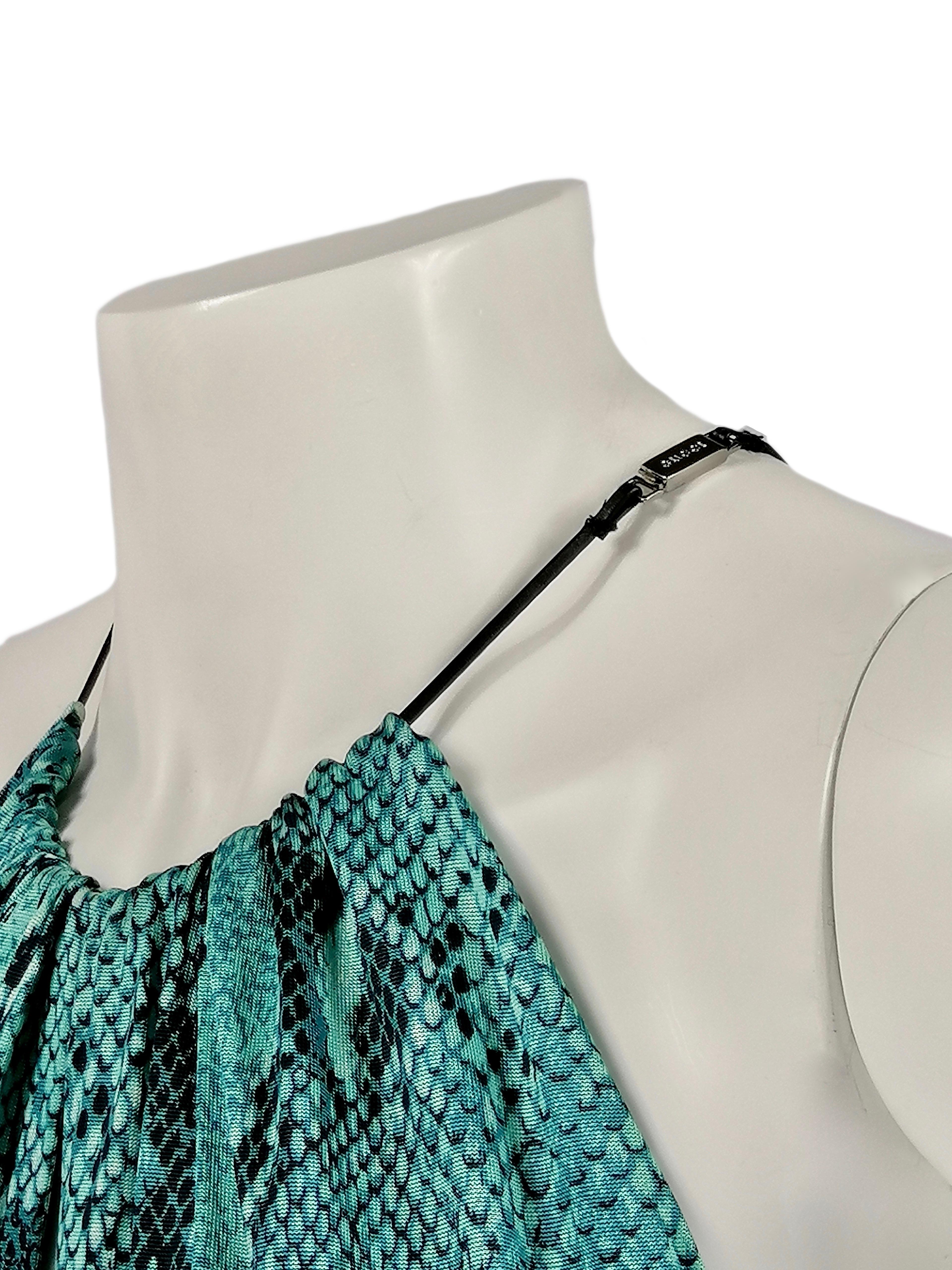 Tom Ford für Gucci Kleid mit Python-Druck F/S 2000 im Zustand „Hervorragend“ im Angebot in Rubiera, RE