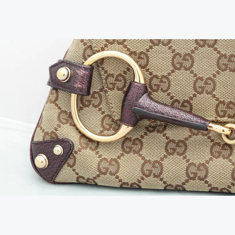 Gucci Raro Iconic Horsebit Borsa a catena con borchie In condizioni ottime a Hoffman Estates, IL