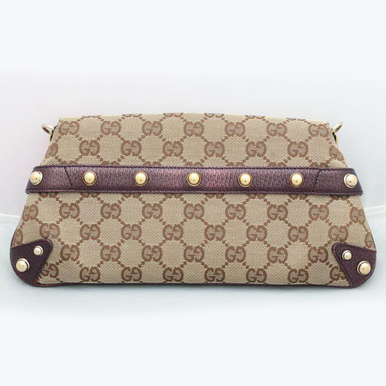 Donna Gucci Raro Iconic Horsebit Borsa a catena con borchie